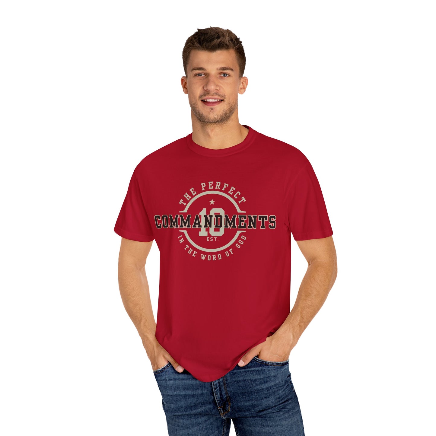 The Perfect 10 Commandments T-Shirt, Religious Tee, Unisex Shirt for Christians, Biblical Clothing Gift, Inspirational Apparel