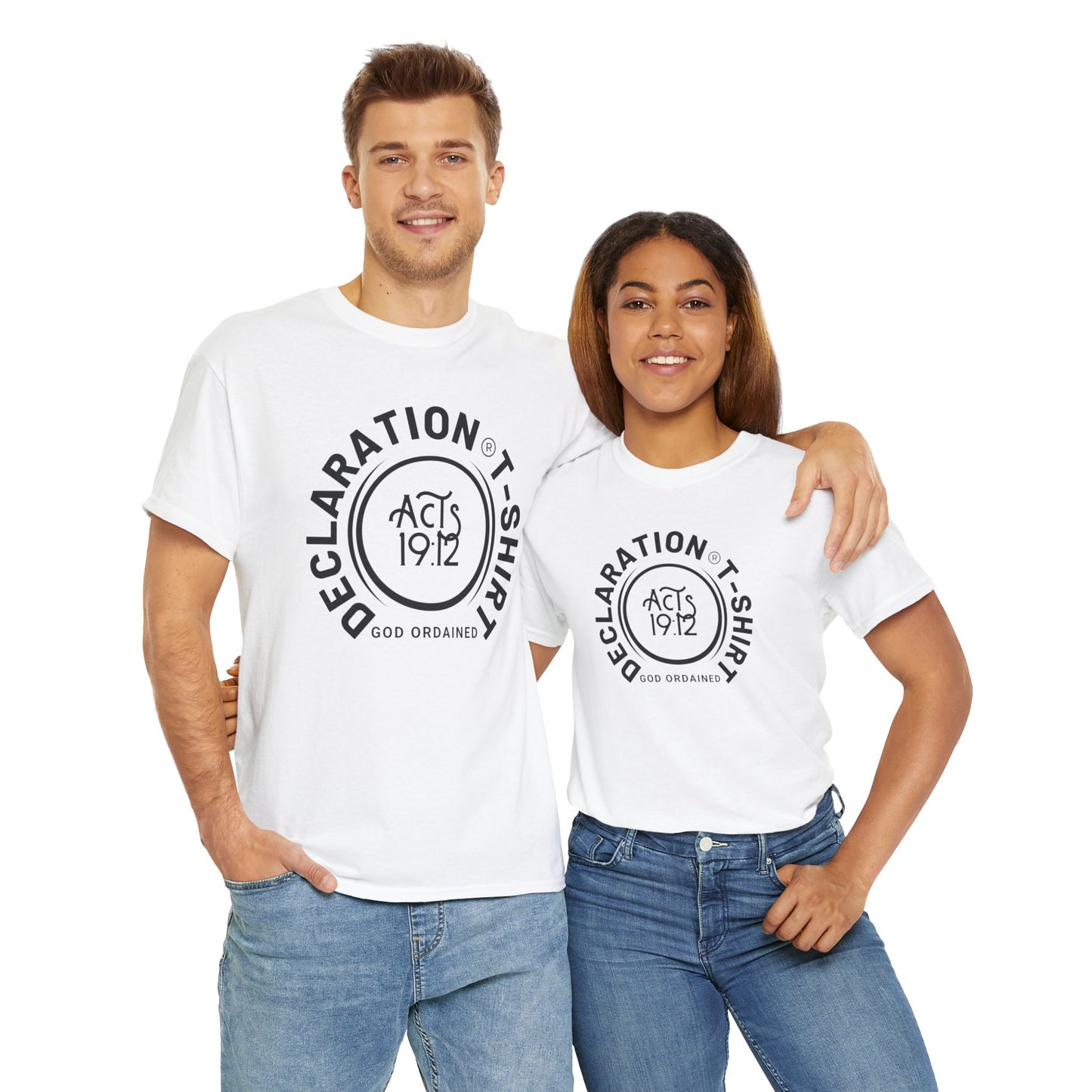 DECLARATION SHIRT - 4 Unisex Heavy Cotton Tee