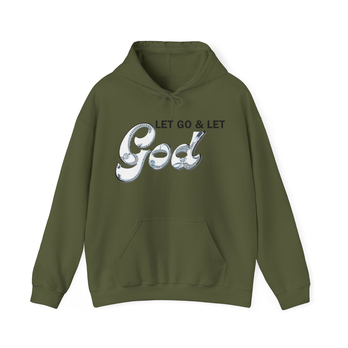 LET GO & LET GOD 2- Unisex Heavy Blend™ Hooded Sweatshirt