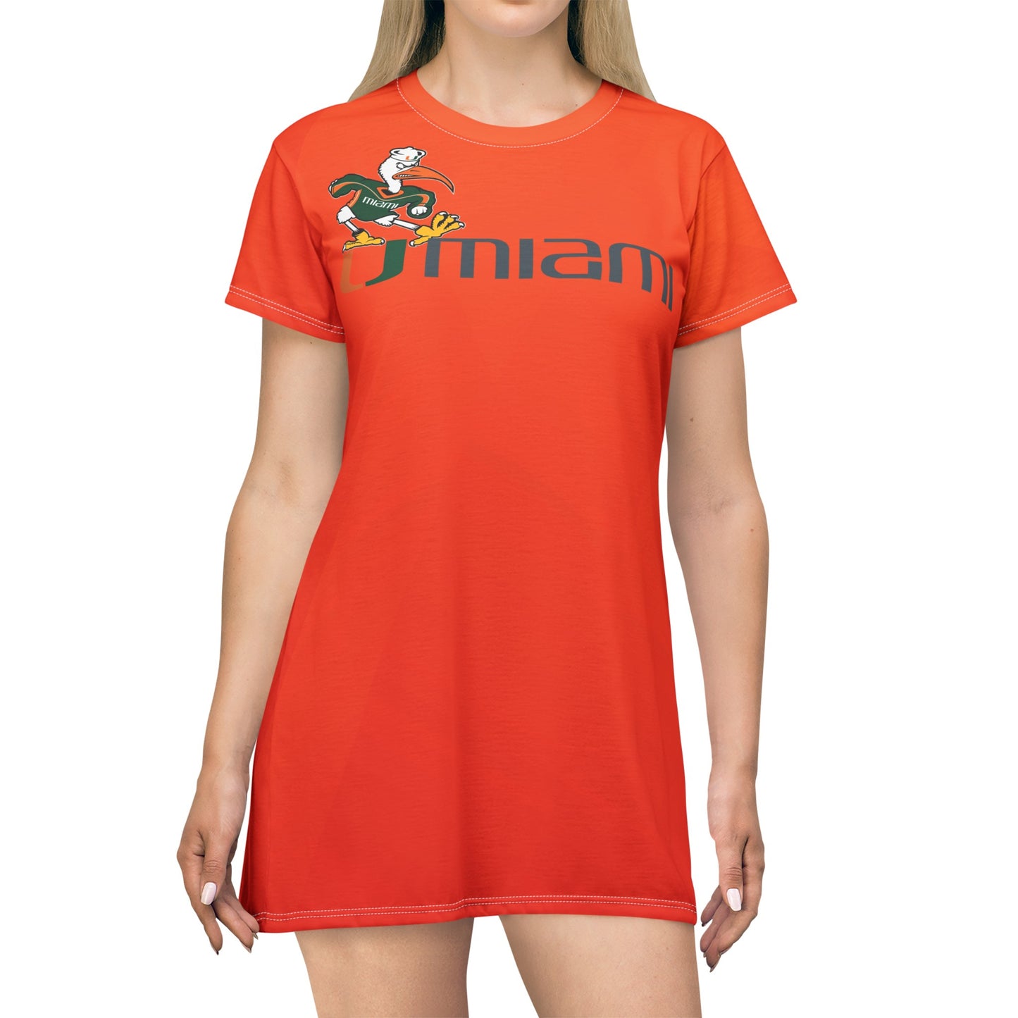 MIAMI HURRICANES 7 T-Shirt Dress