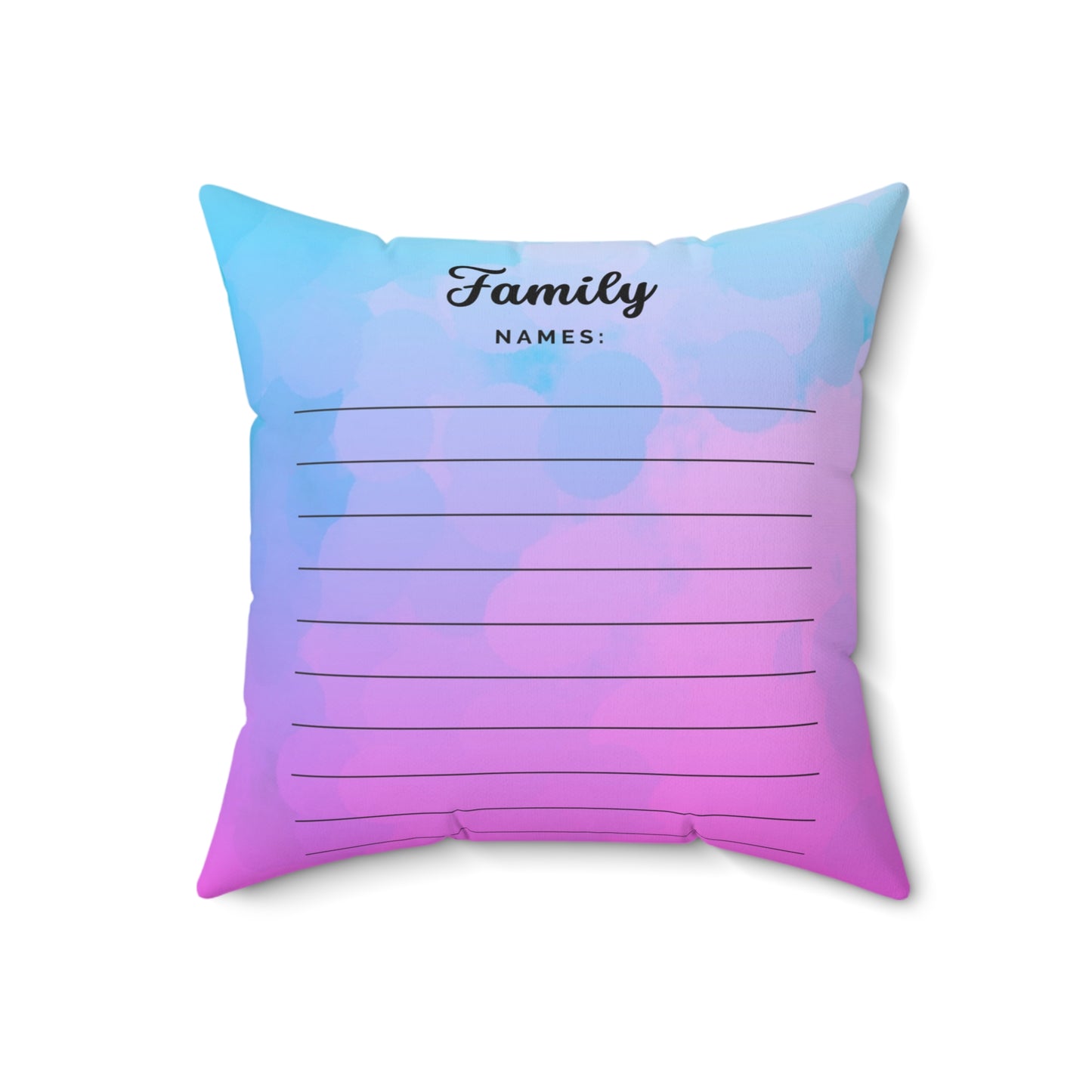FAMILY ACTS 10:2 PRAYER PILLOW - 6