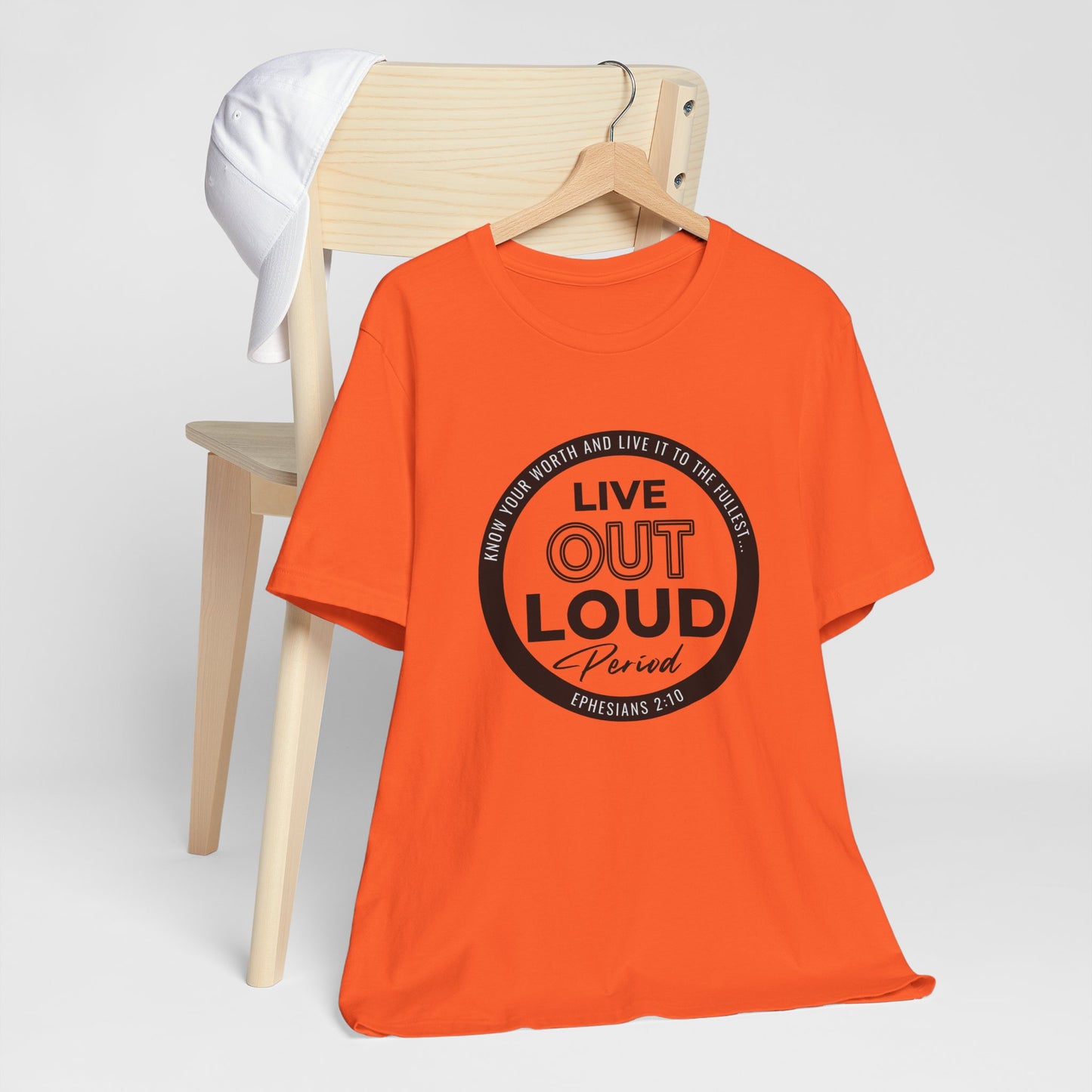 LIVE OUT LOUD 1 Unisex Jersey Short Sleeve Tee