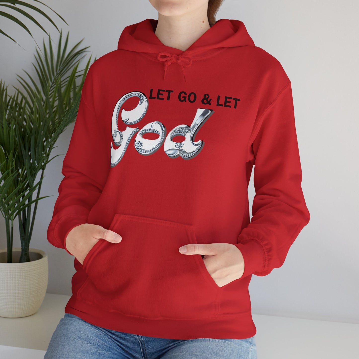 LET GO & LET GOD 2- Unisex Heavy Blend™ Hooded Sweatshirt