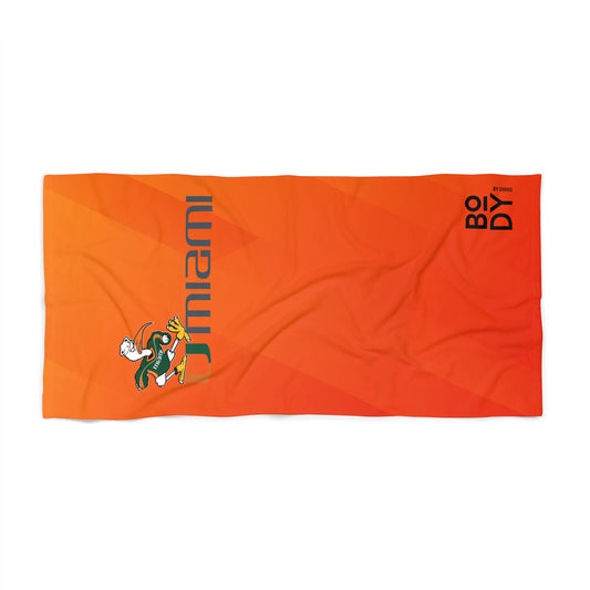 MIAMI HURRICANES Beach Towel