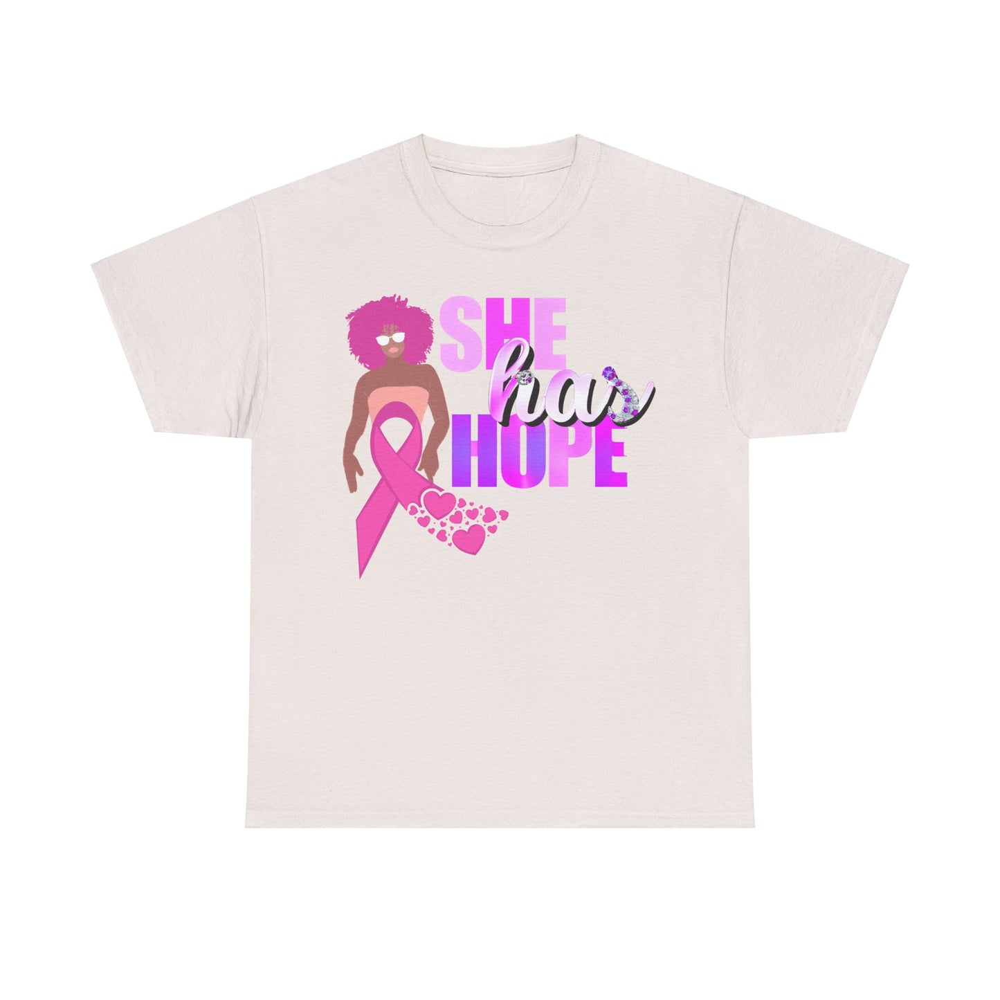 SHE HAS HOPE 3 -Heavy Cotton Tee