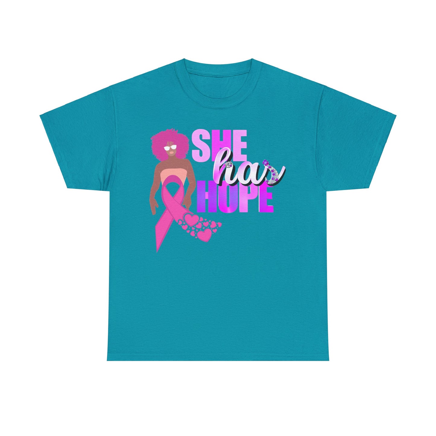 SHE HAS HOPE 3 -Heavy Cotton Tee