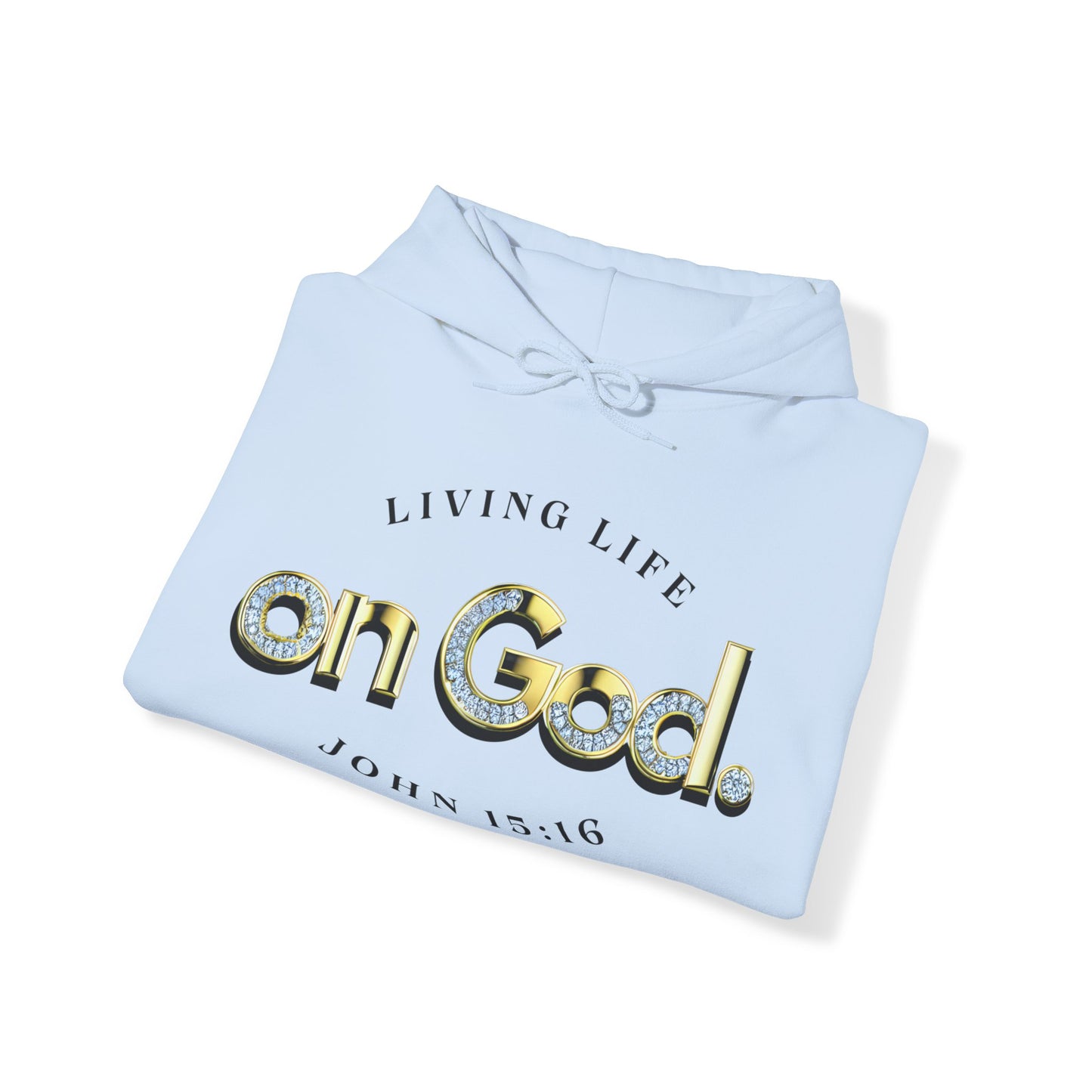 My Life on God 3- Unisex Heavy Blend™ Hooded Sweatshirt