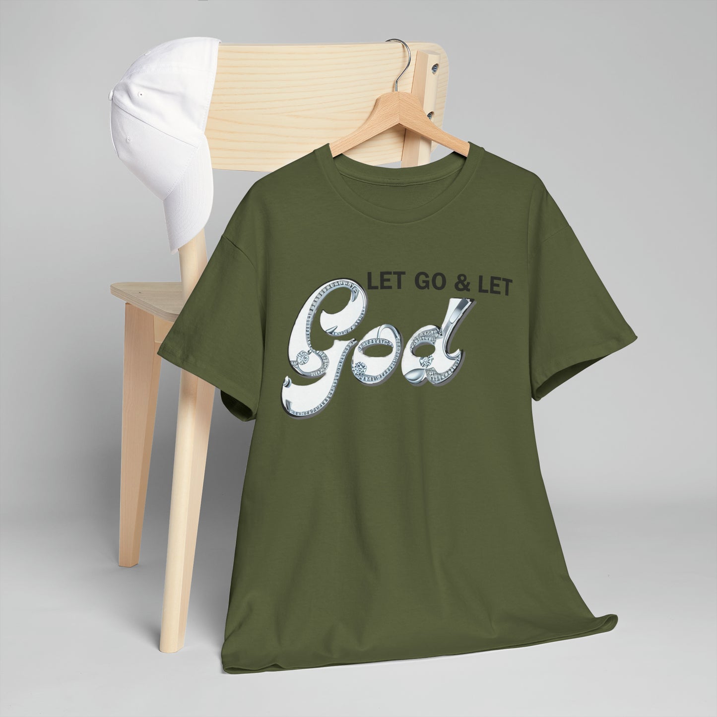 LET GO & LET GOD 2 - 5- Unisex Heavy Cotton Tee