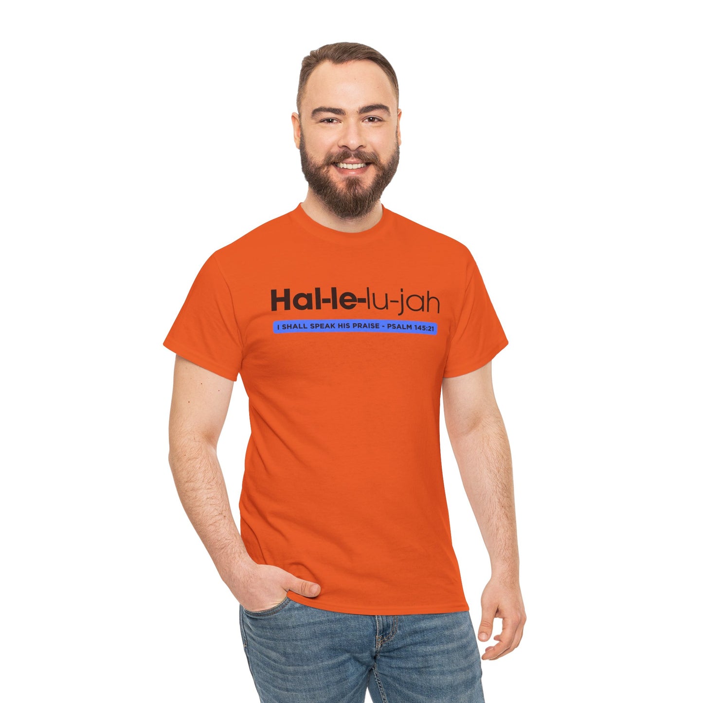 Hallelujah - 2- Unisex Heavy Cotton Tee