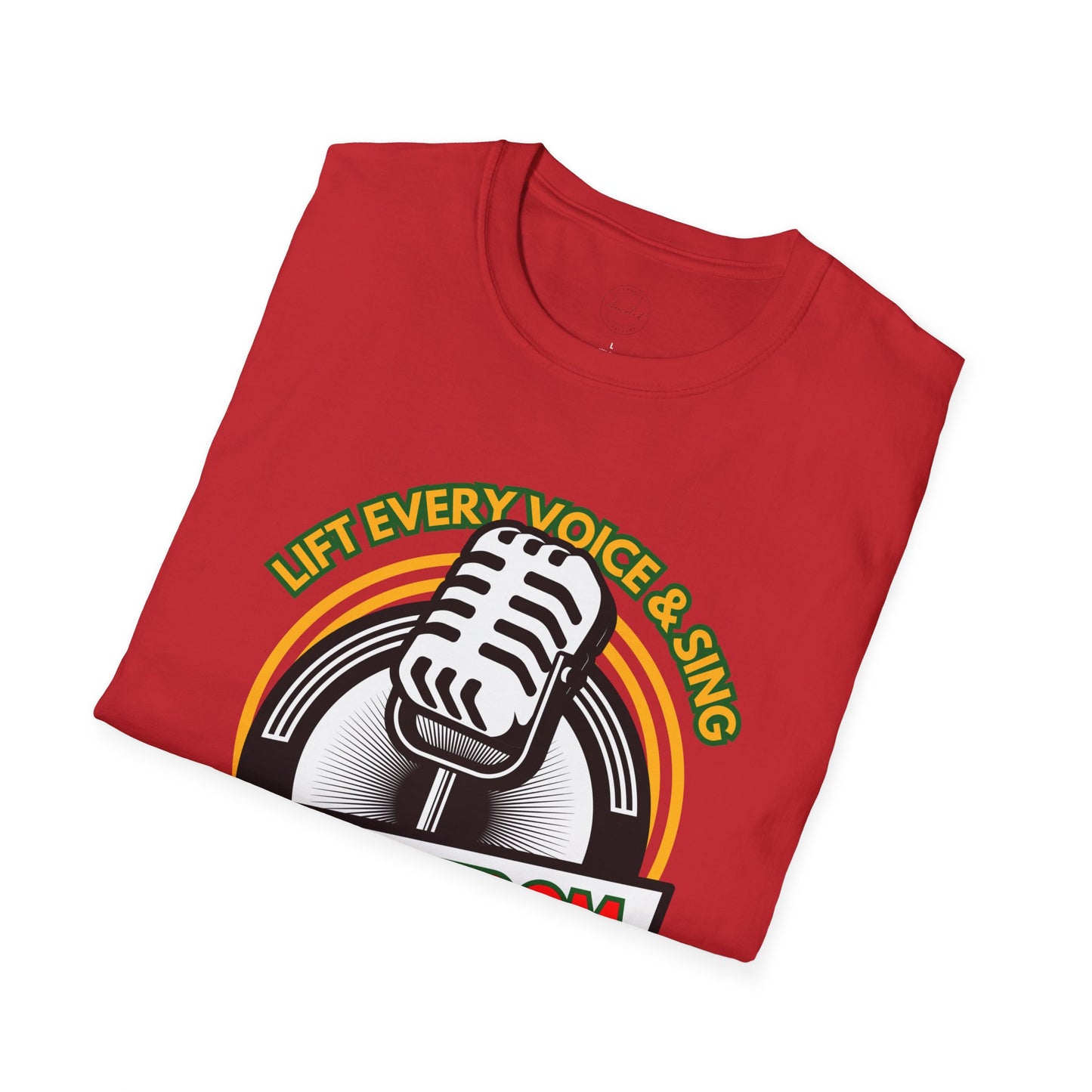 Black History T-Shirt lift Every Voice and Sing, Unisex Tee, African American Pride Shirt, Civil Rights Activism Top, Juneteenth Apparel