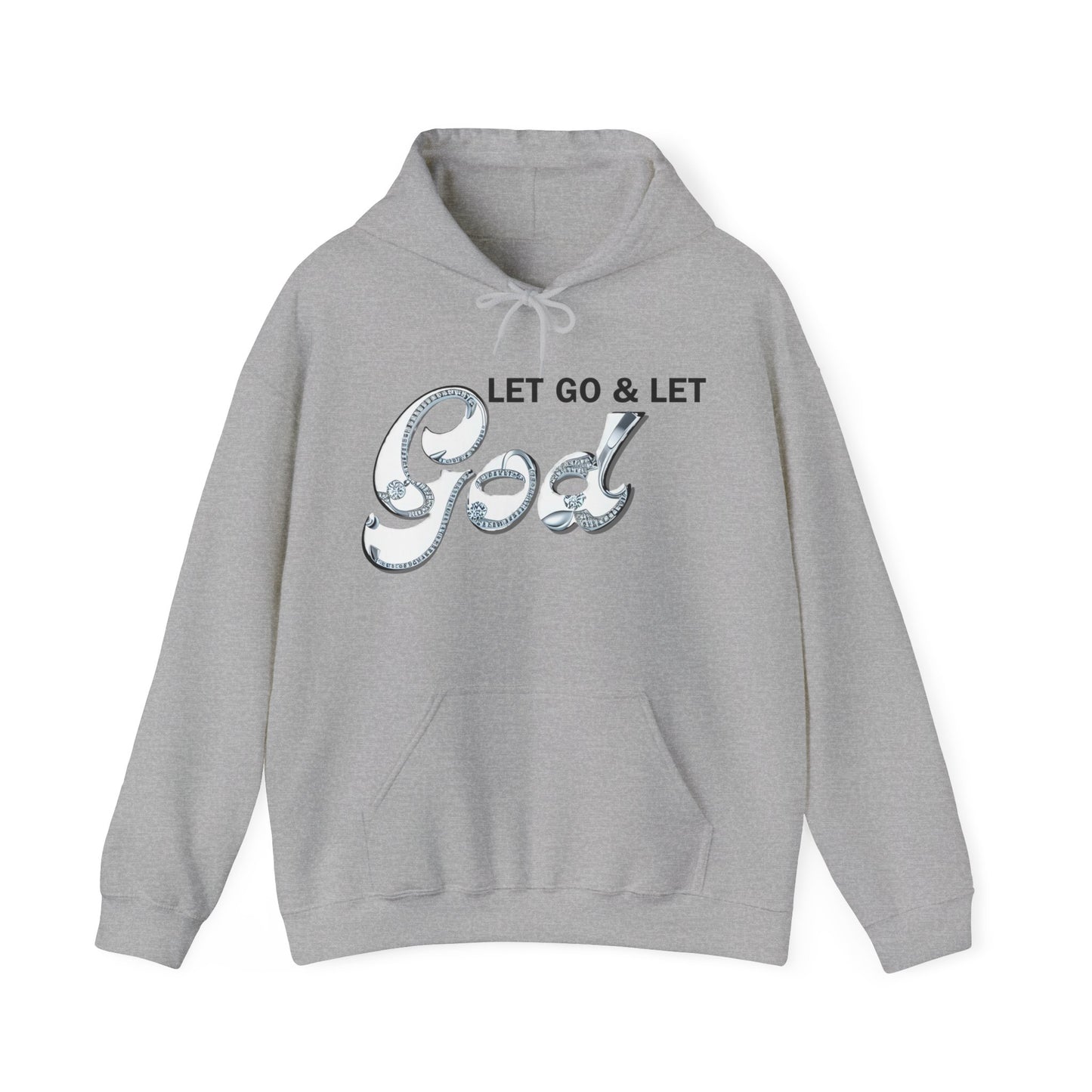 LET GO & LET GOD 2- Unisex Heavy Blend™ Hooded Sweatshirt