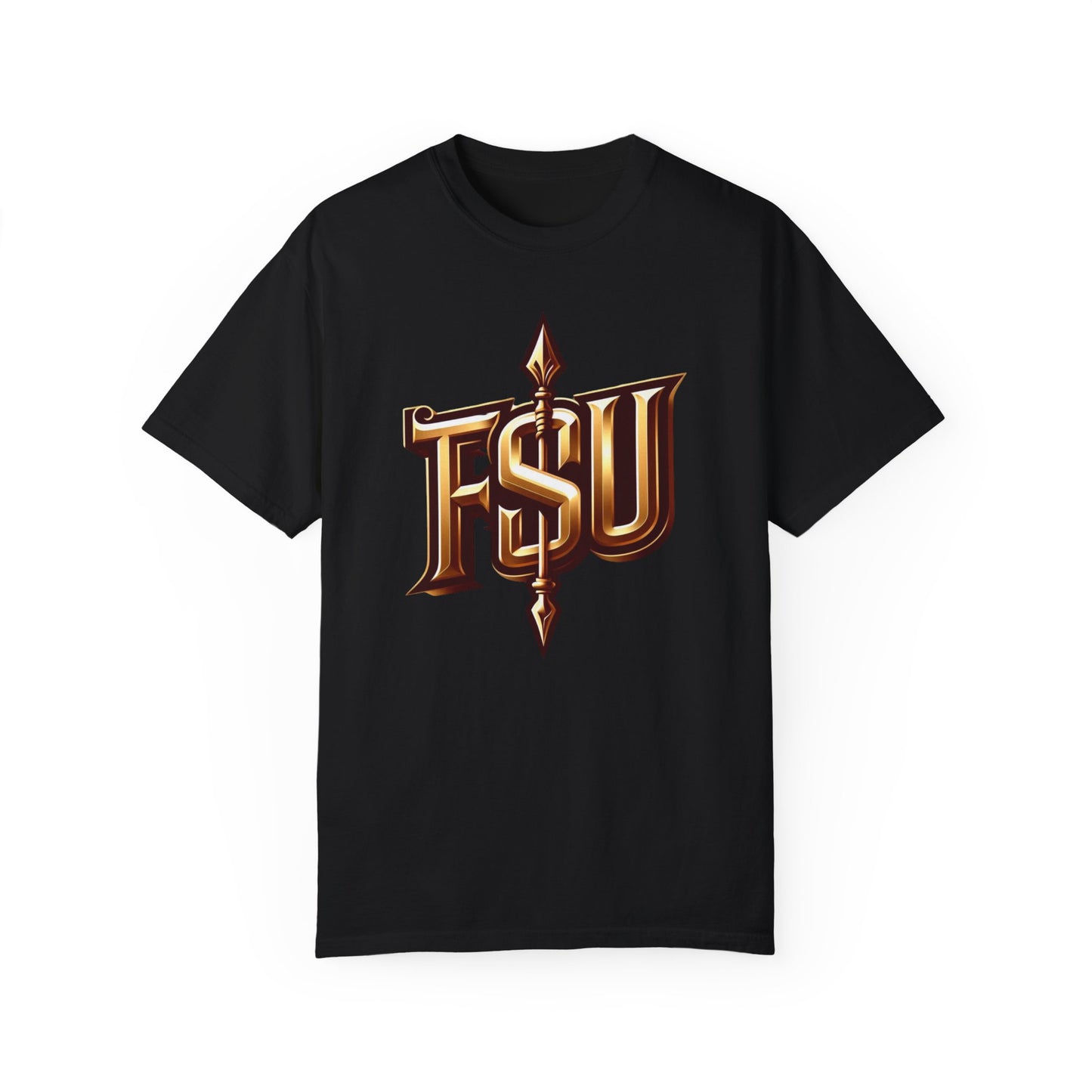 FSU Team Spirit T-Shirt with quick reference to War Chant on the Back, Garnet and Gold Unisex Tee, Seminoles Fan Apparel, Game Day Shirt