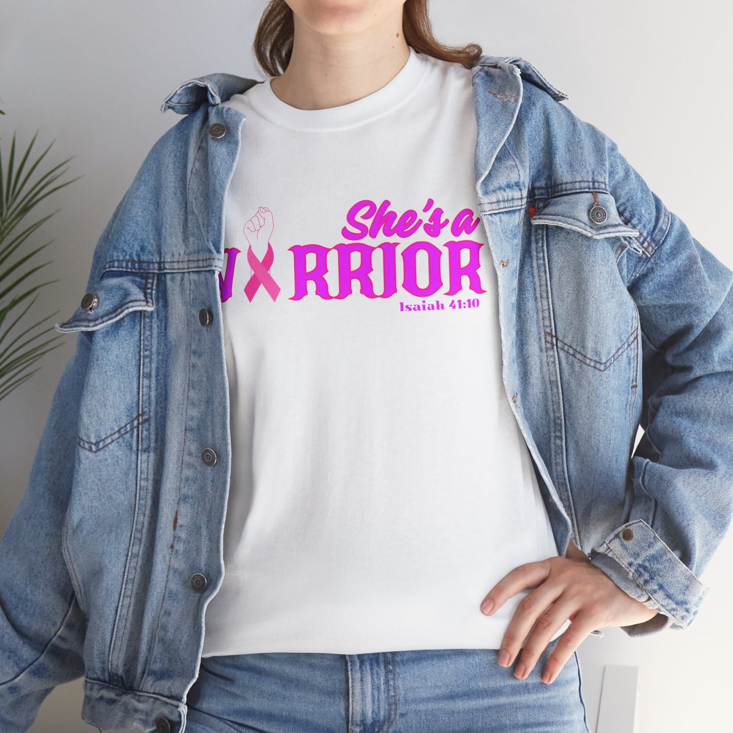 She's a Warrior 2 Heavy Cotton Tee