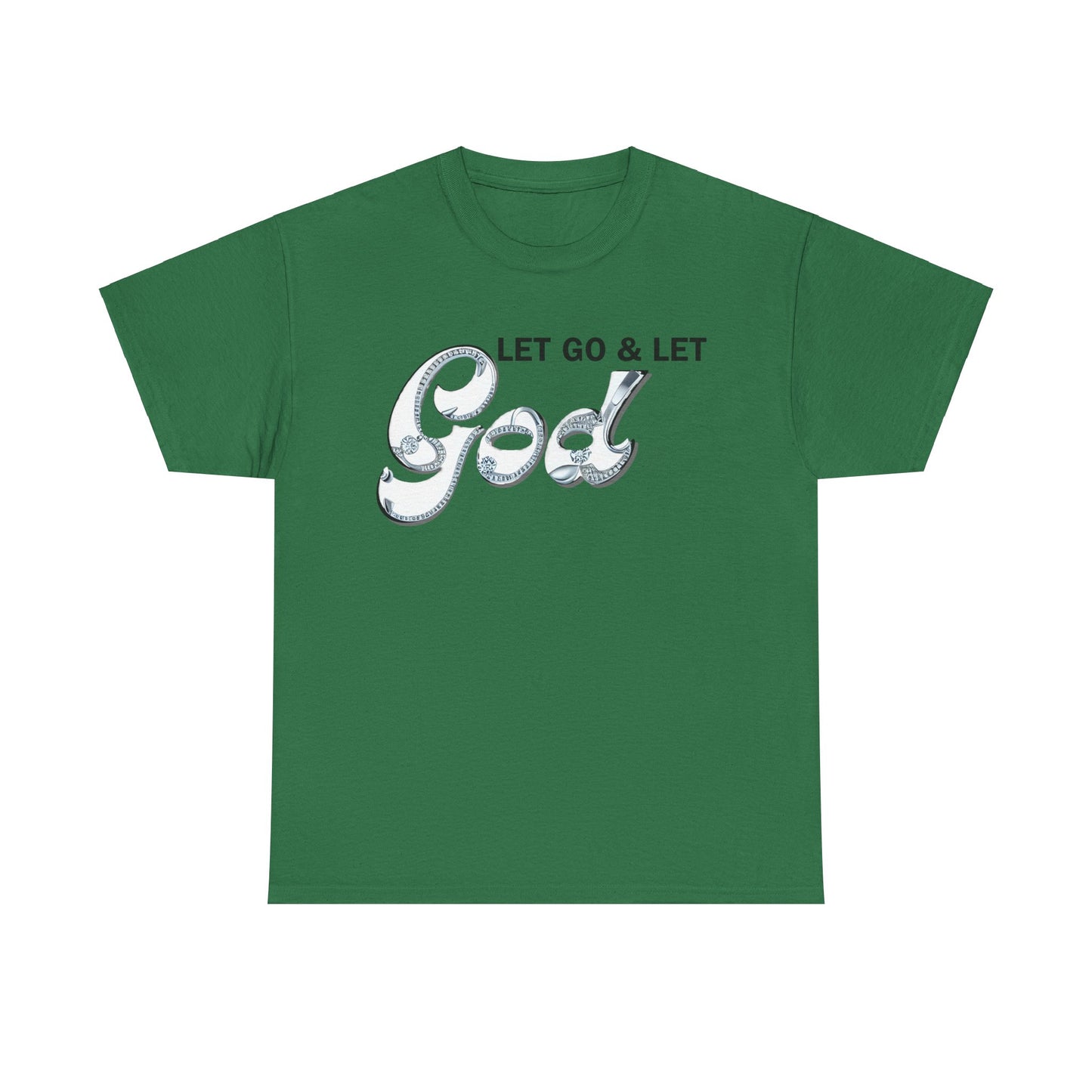 LET GO & LET GOD 2 - 5- Unisex Heavy Cotton Tee