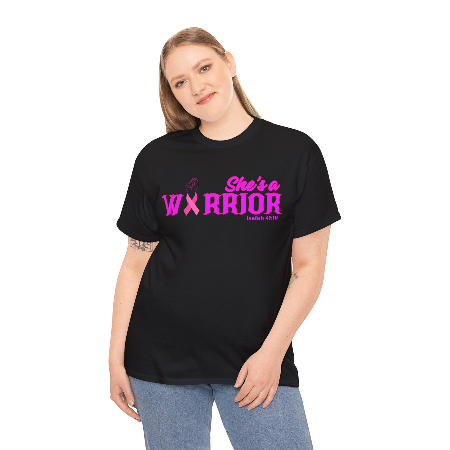 She's a Warrior 2 Heavy Cotton Tee