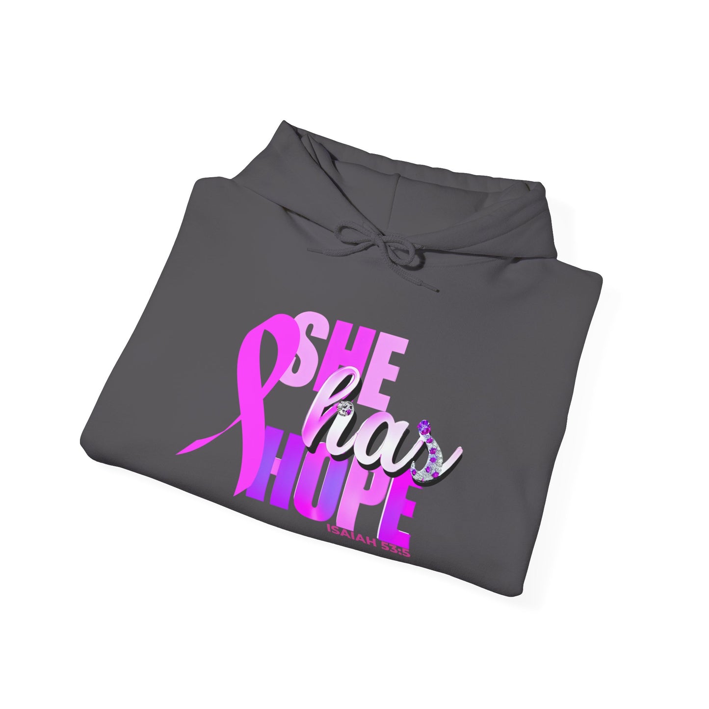 SHE HAS HOPE 1- Heavy Blend™ Hooded Sweatshirt