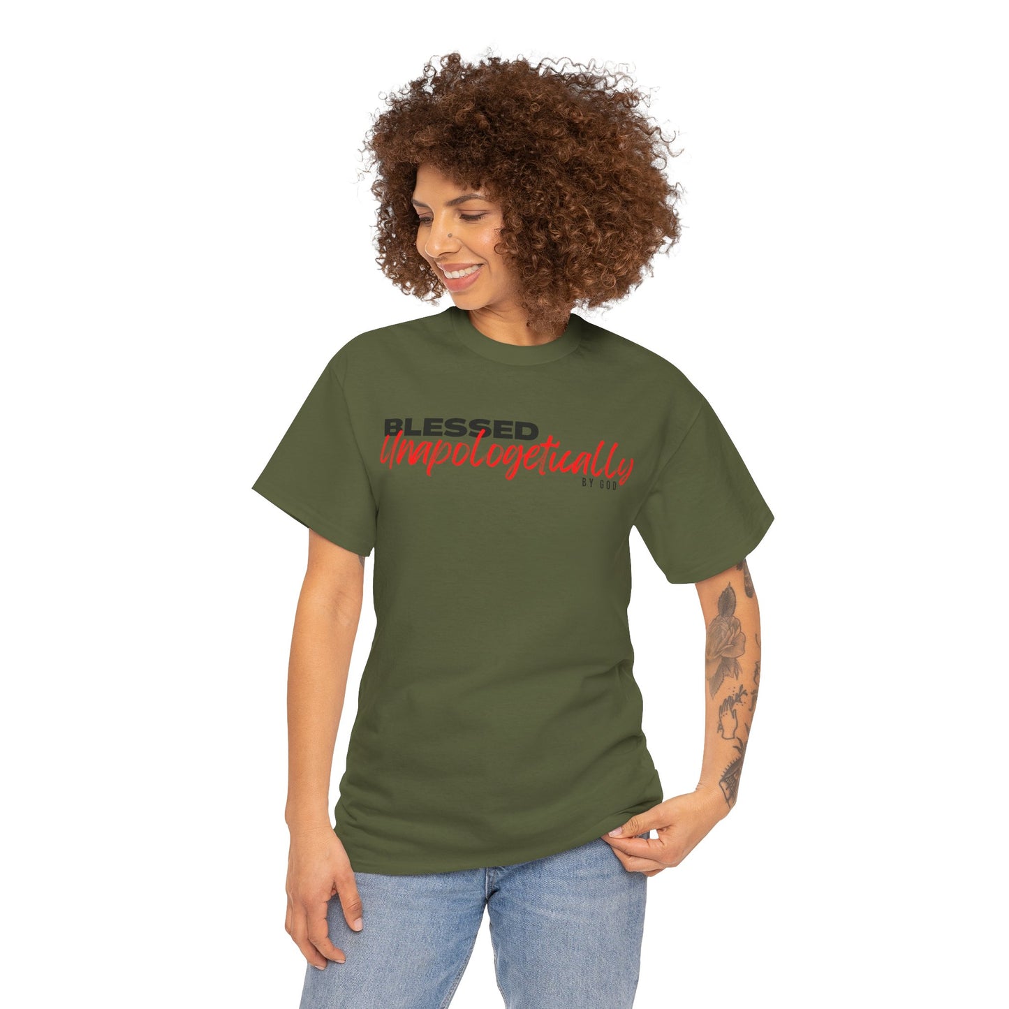 BLESSED - 1- Unisex Heavy Cotton Tee