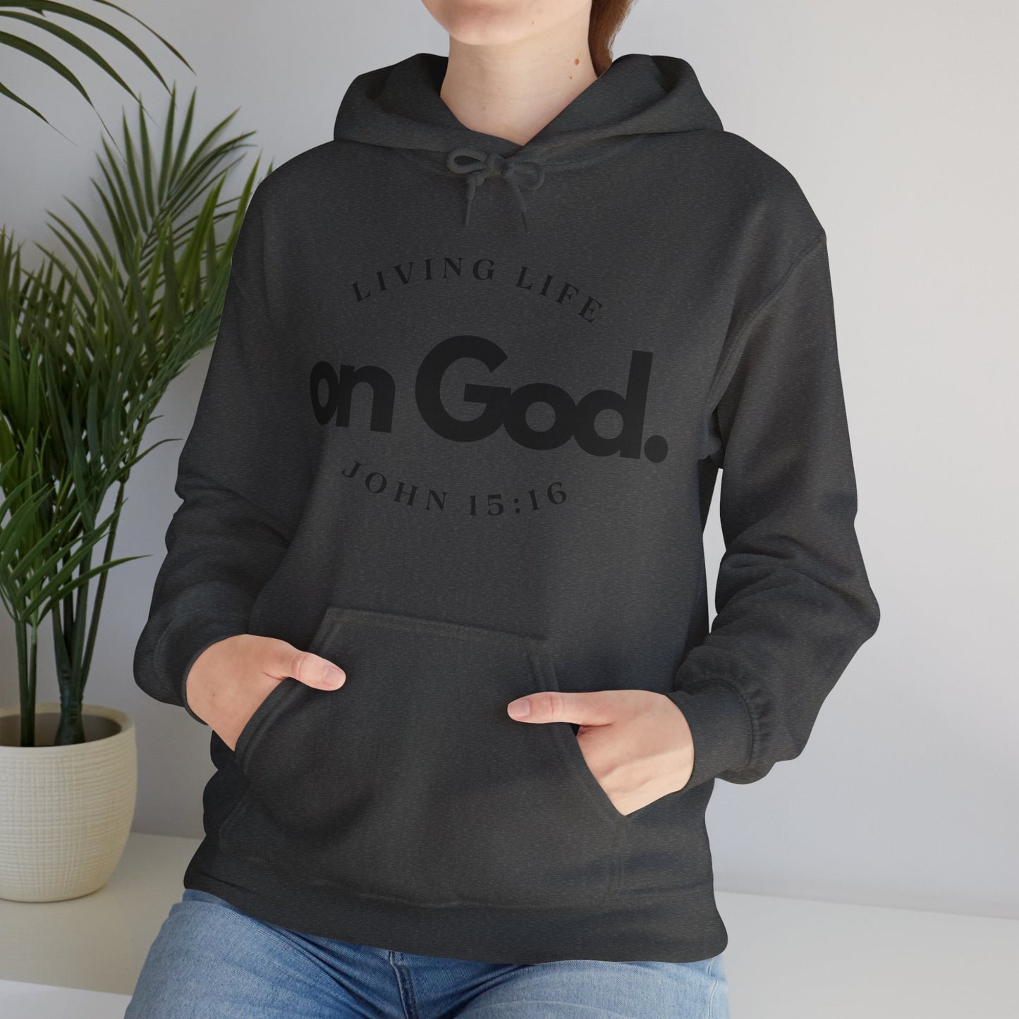 My Life on God 4- Unisex Heavy Blend™ Hooded Sweatshirt