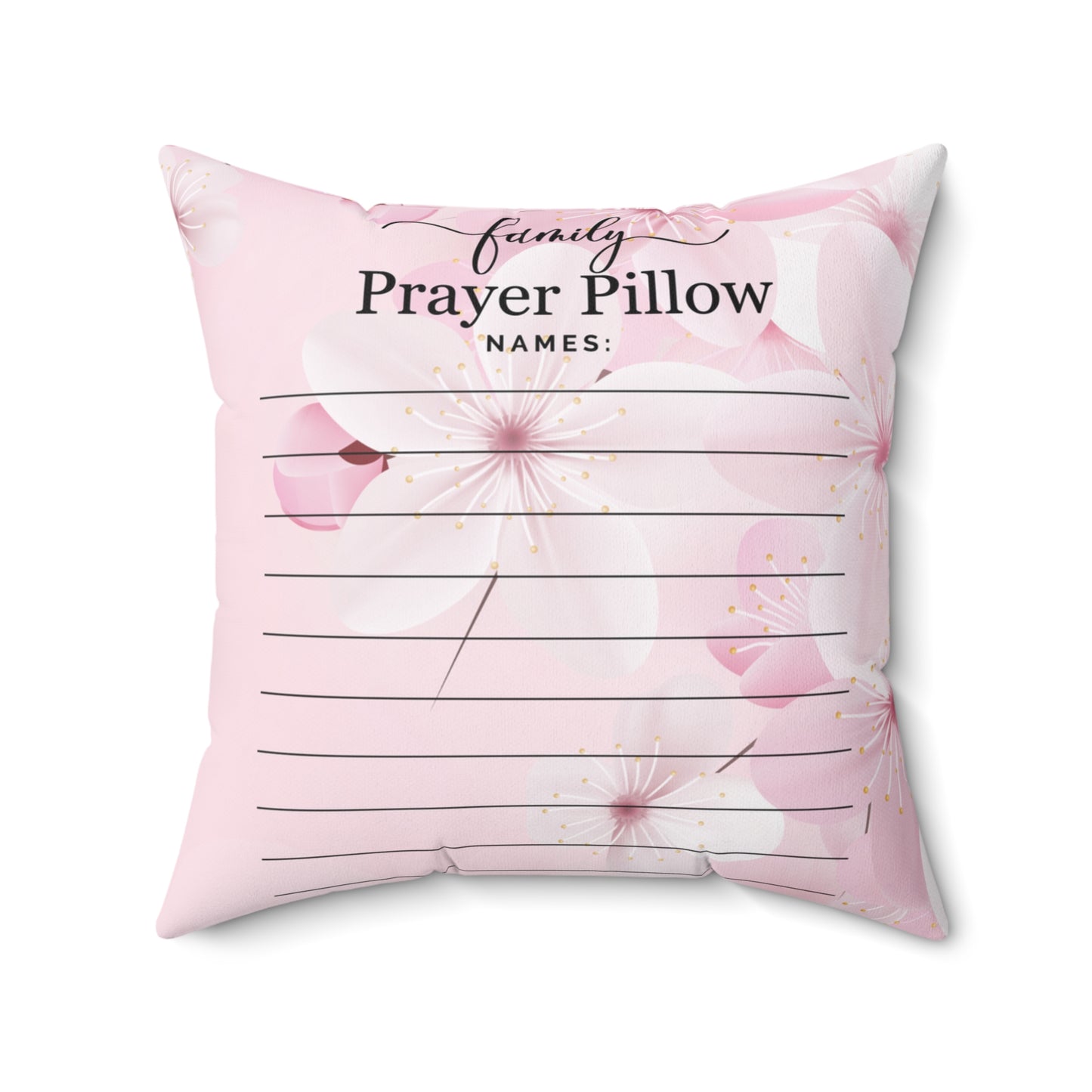 FAMILY PRAYER LUKE 18:1 Pillow - 1