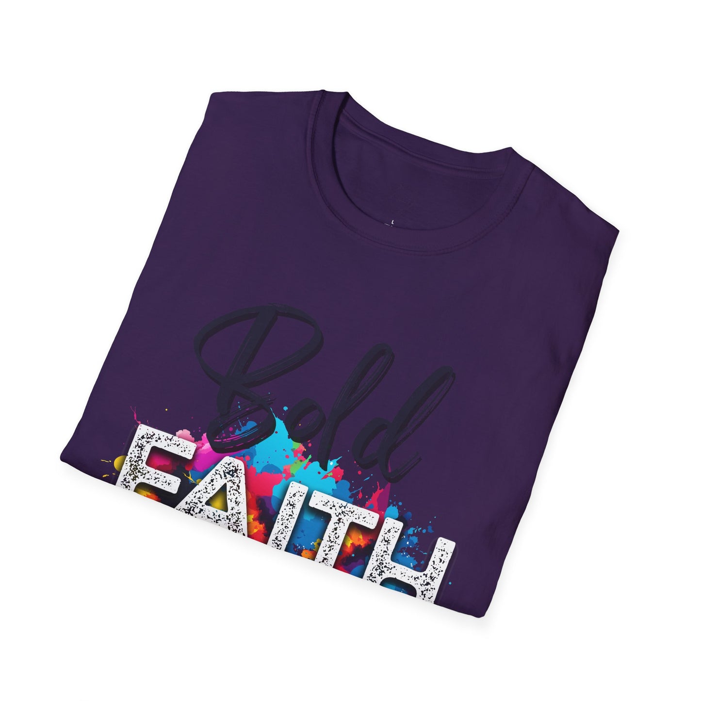 Bold Faith Unisex T-Shirt, Religious Graphic Tee, Inspirational Shirt, Christian Gift, Believe Top