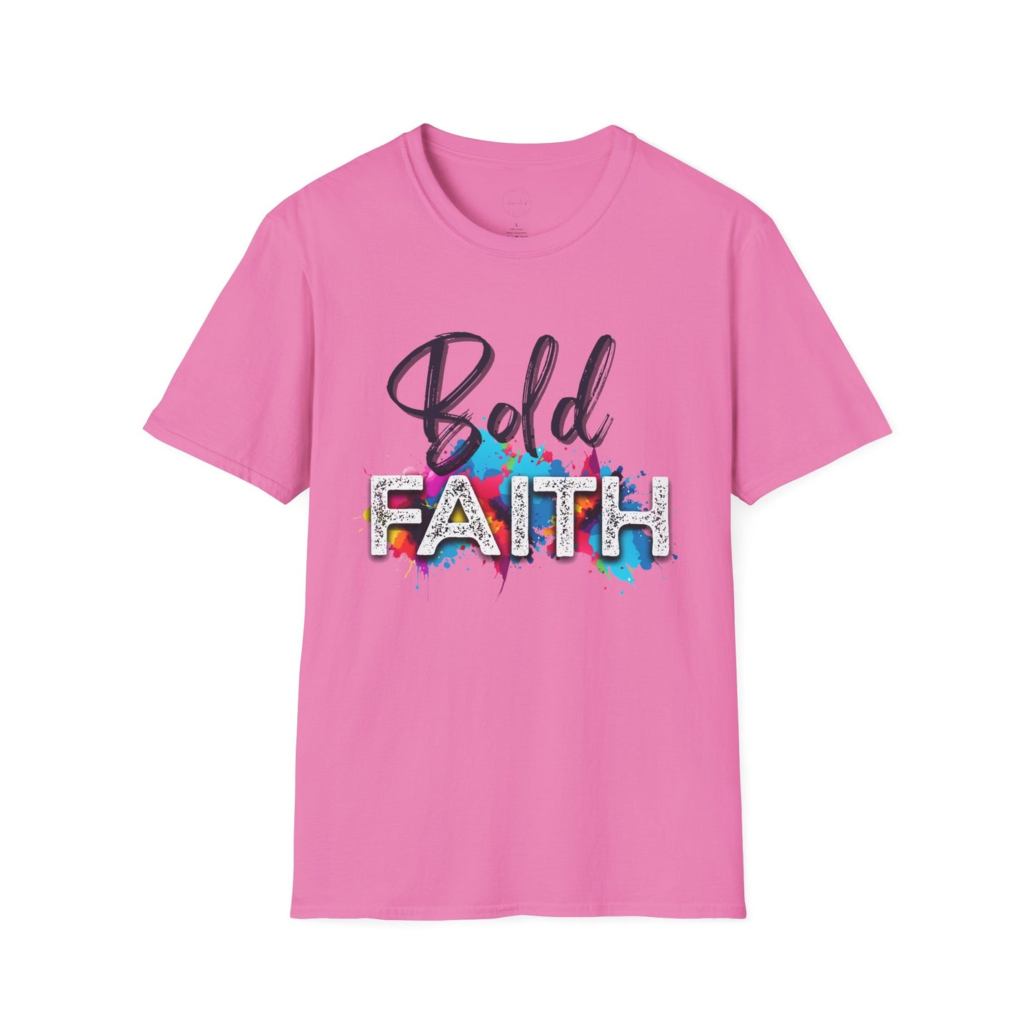 Bold Faith Unisex T-Shirt, Religious Graphic Tee, Inspirational Shirt, Christian Gift, Believe Top