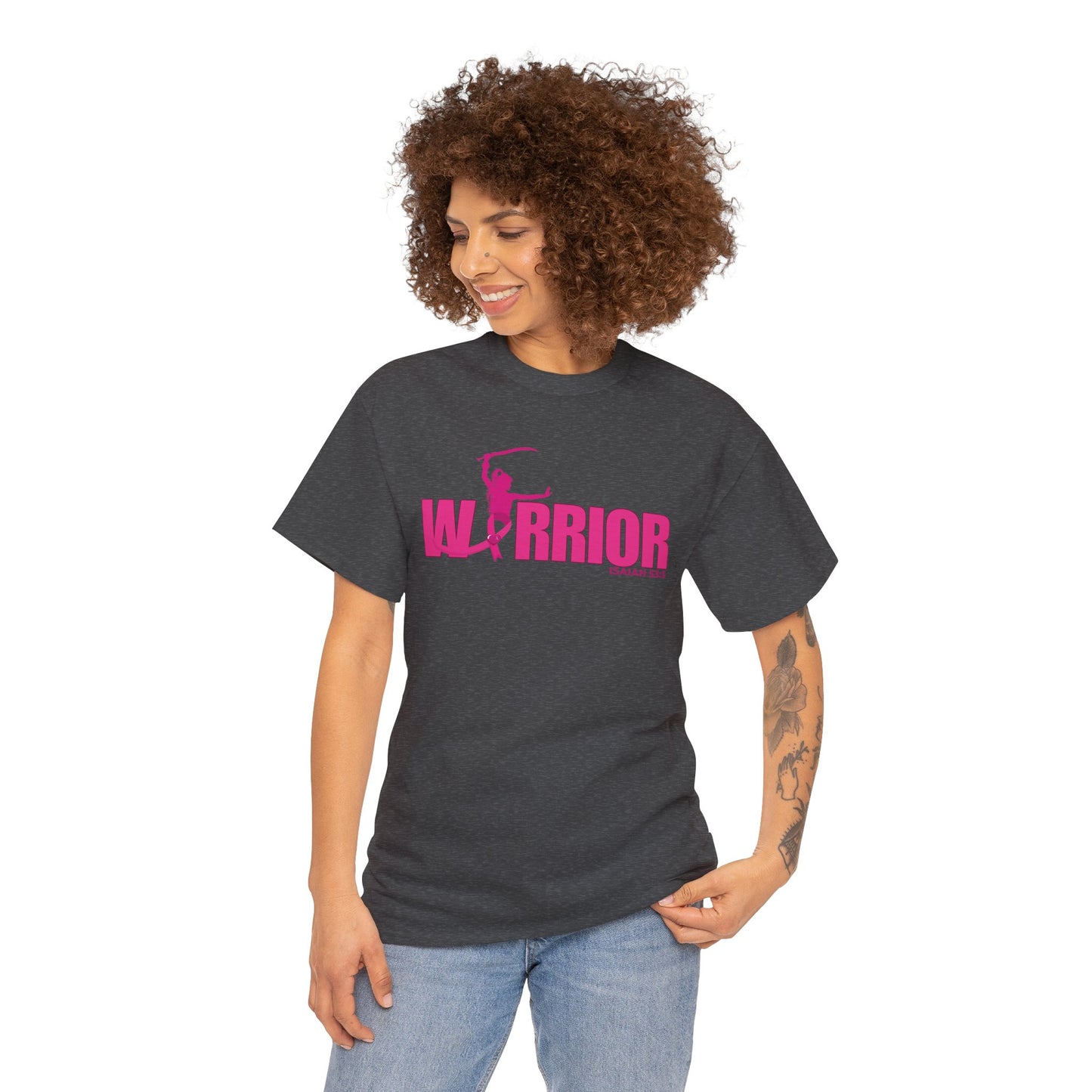WARRIOR 1 -Unisex Heavy Cotton Tee