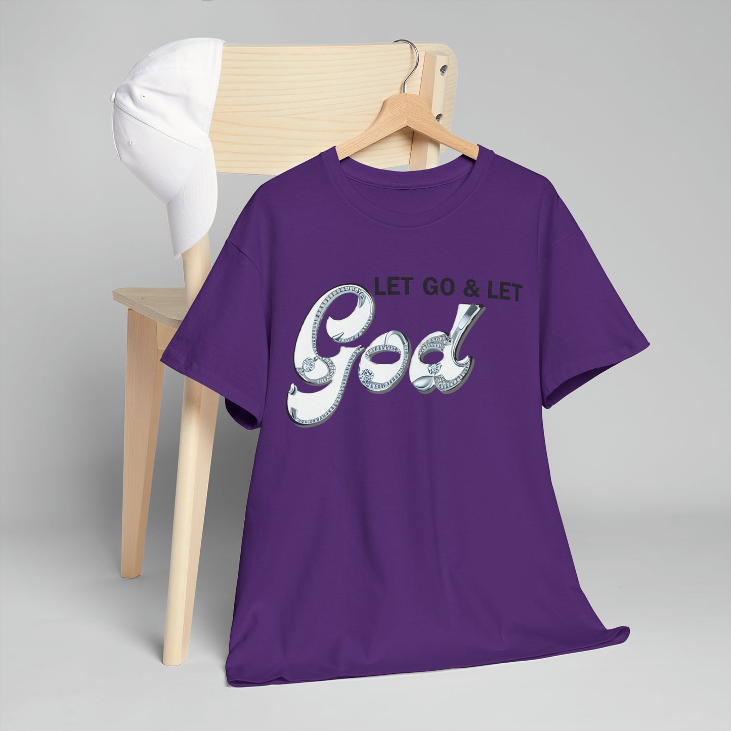 LET GO & LET GOD 2 - 5- Unisex Heavy Cotton Tee