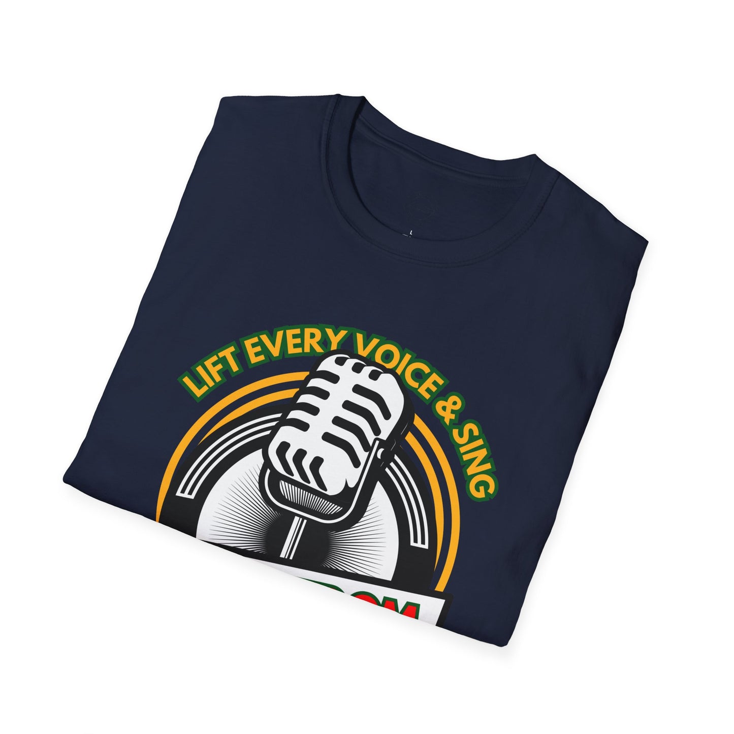 Black History T-Shirt lift Every Voice and Sing, Unisex Tee, African American Pride Shirt, Civil Rights Activism Top, Juneteenth Apparel