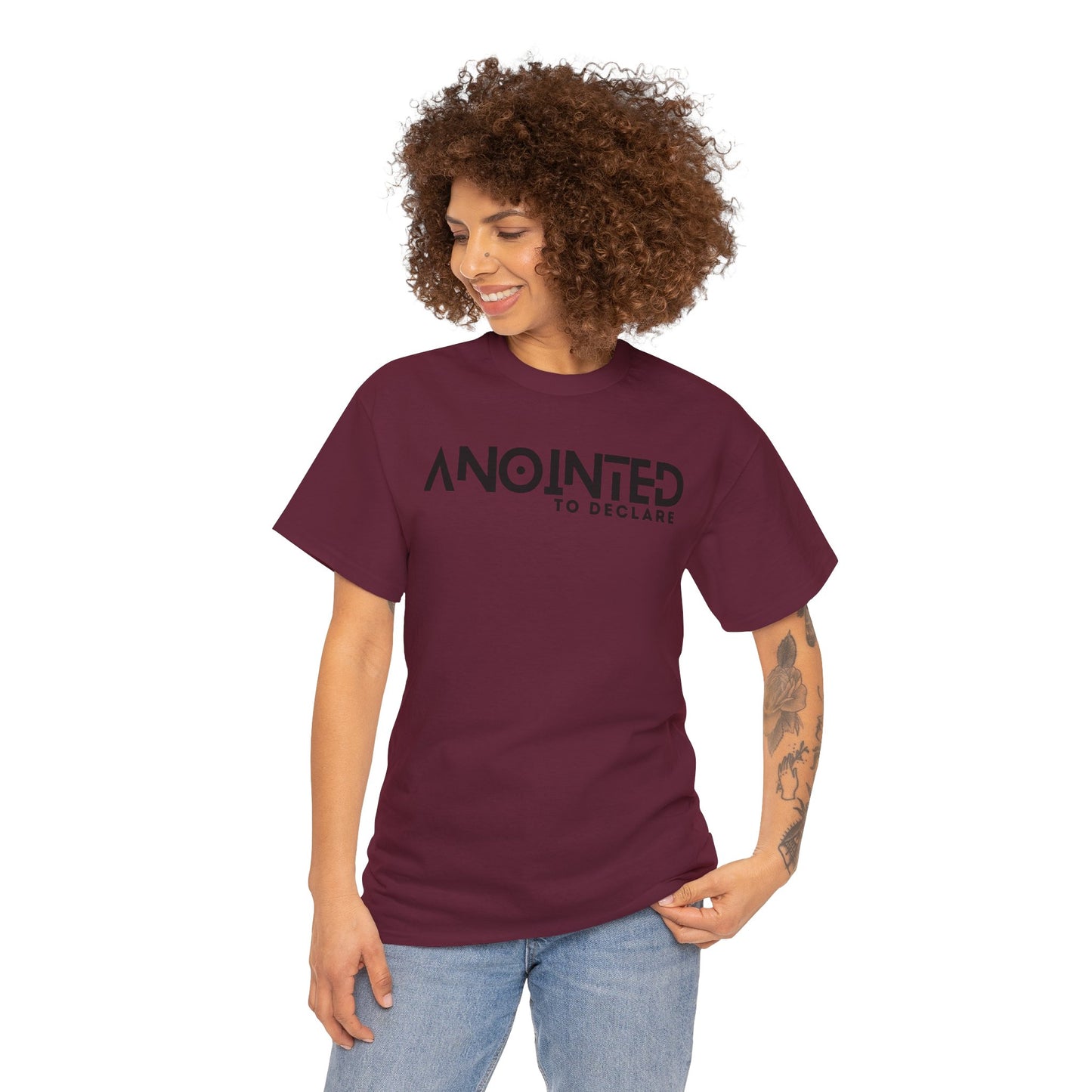 ANOINTED TO DECLARE 2- Unisex Heavy Cotton Tee