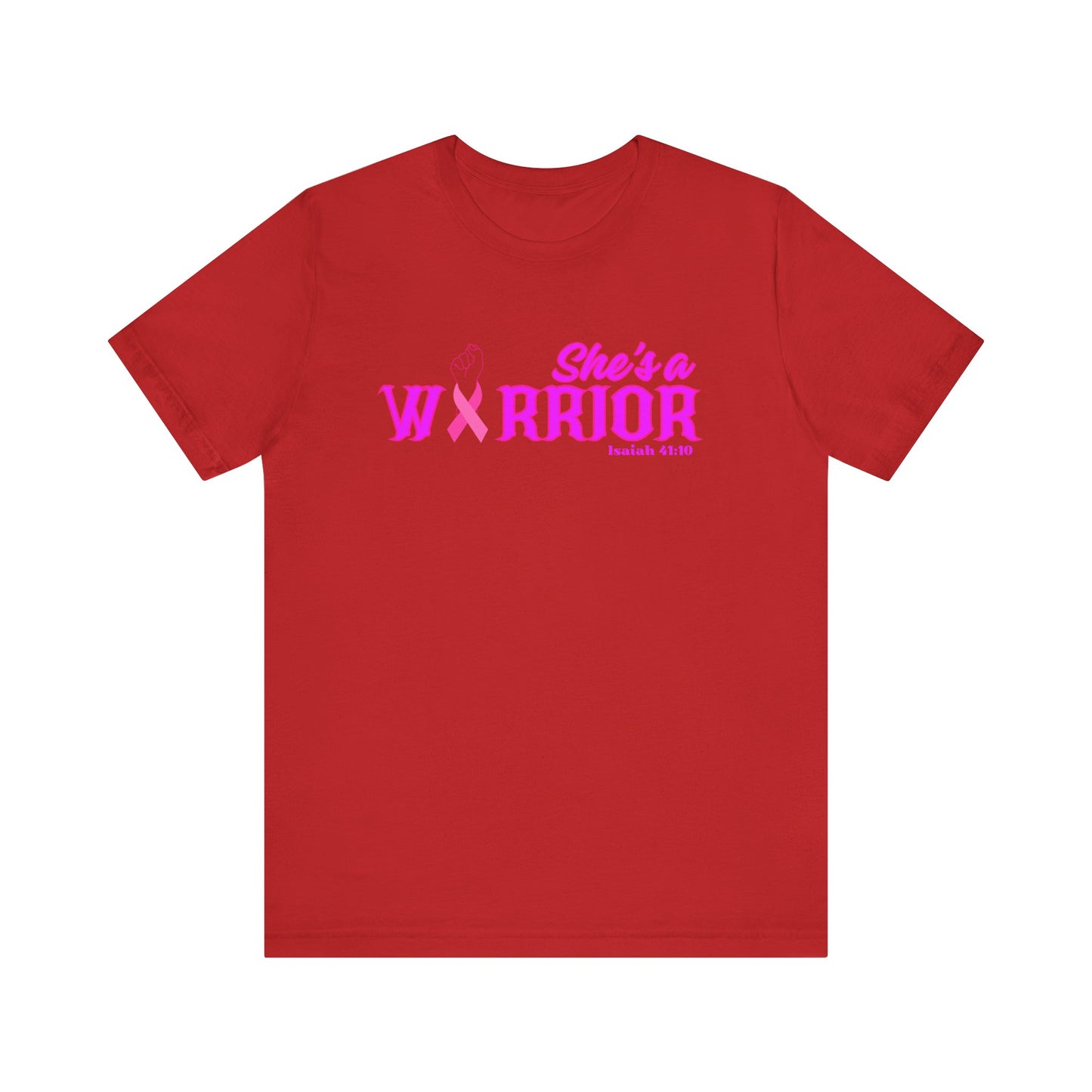 SHE'S A WARRIOR 2 - Unisex Jersey Short Sleeve Tee
