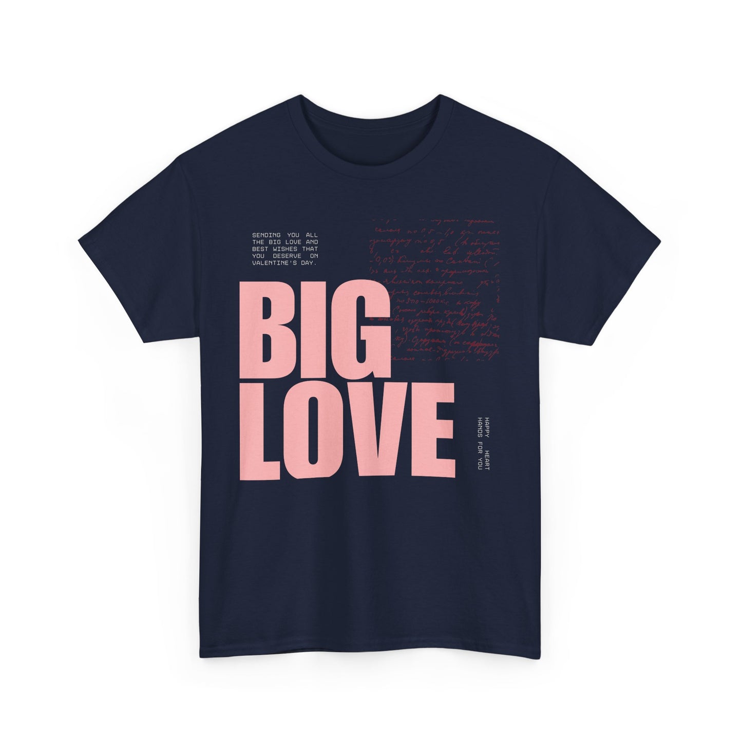 Inspirational Tee - Big Love Unisex Heavy Cotton Tee