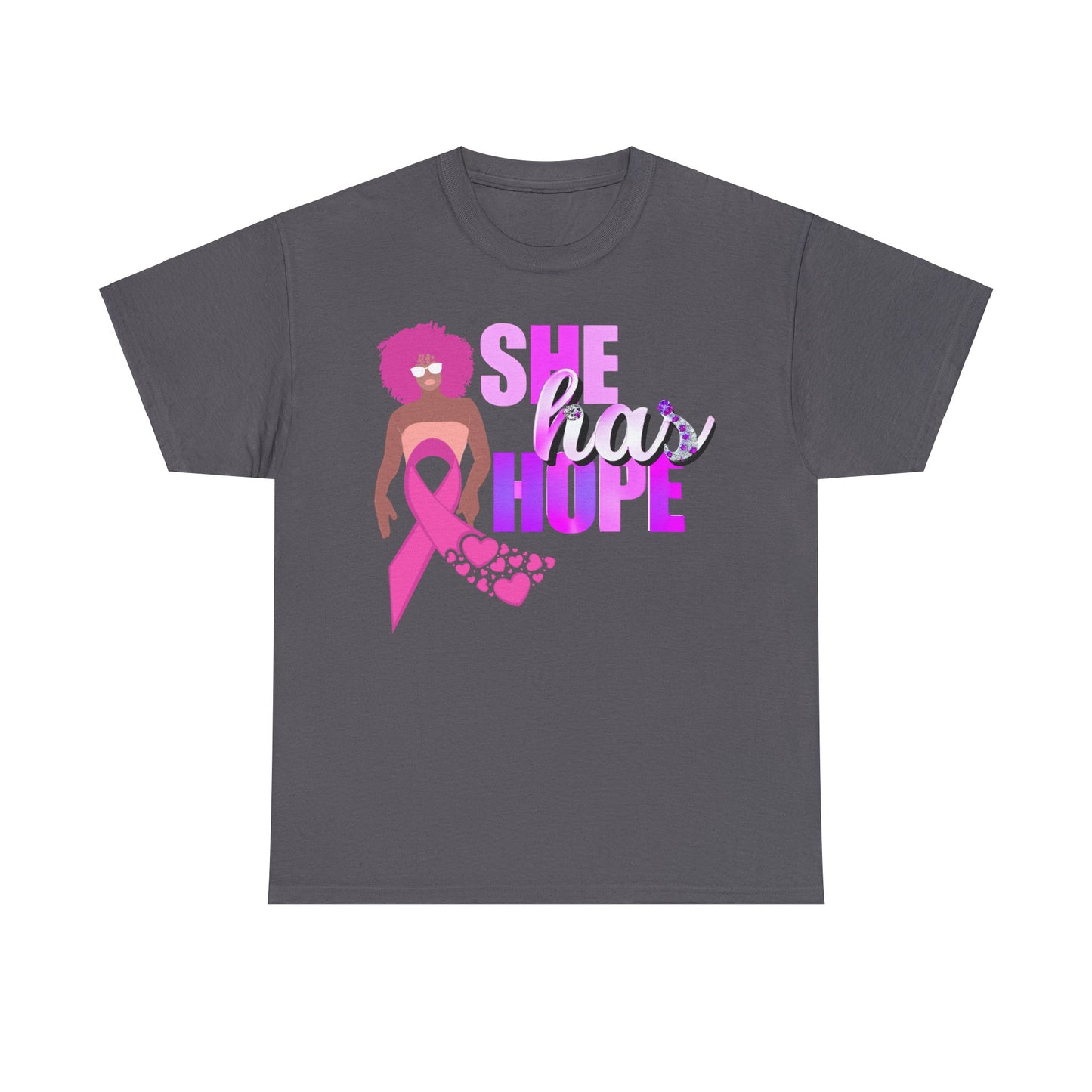 SHE HAS HOPE 3 -Heavy Cotton Tee