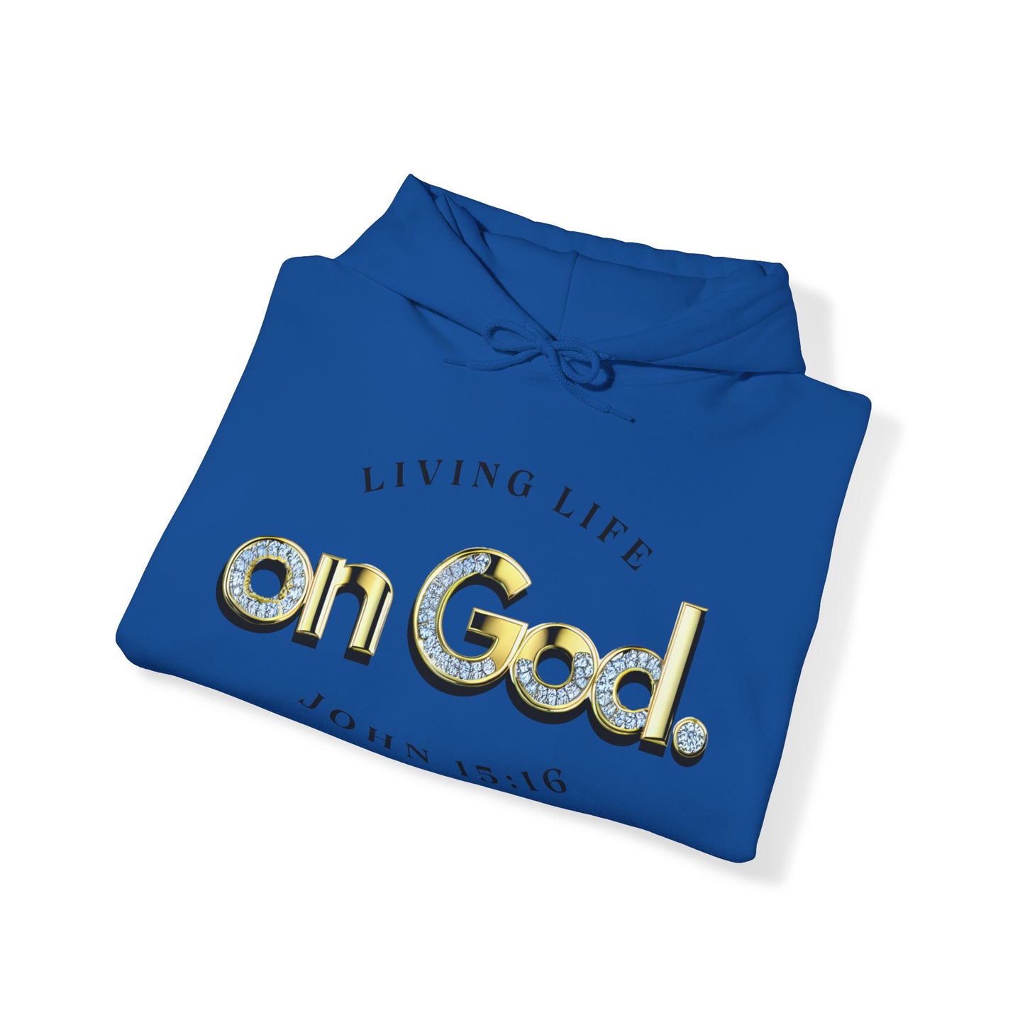 My Life on God 3- Unisex Heavy Blend™ Hooded Sweatshirt