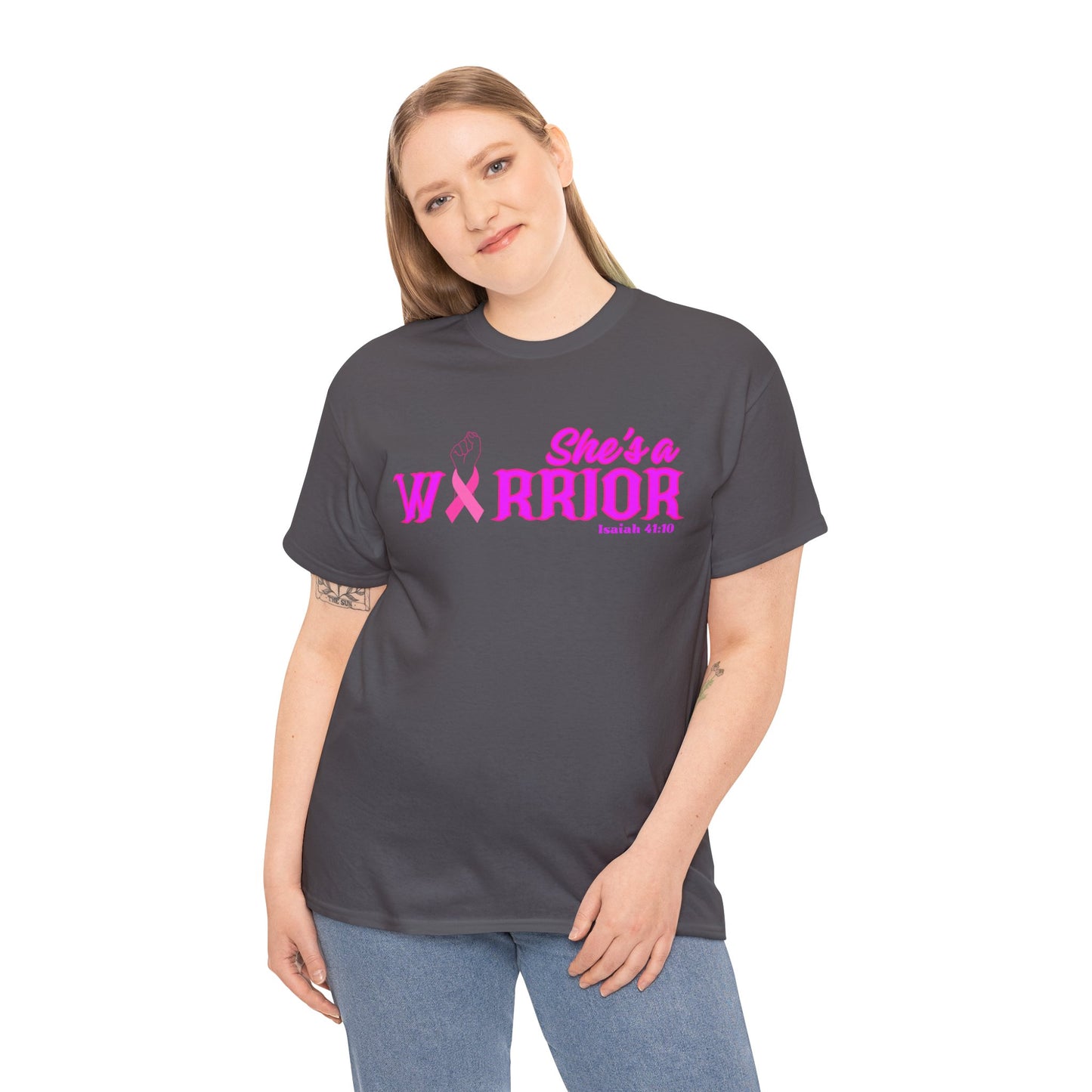 She's a Warrior 2 Heavy Cotton Tee