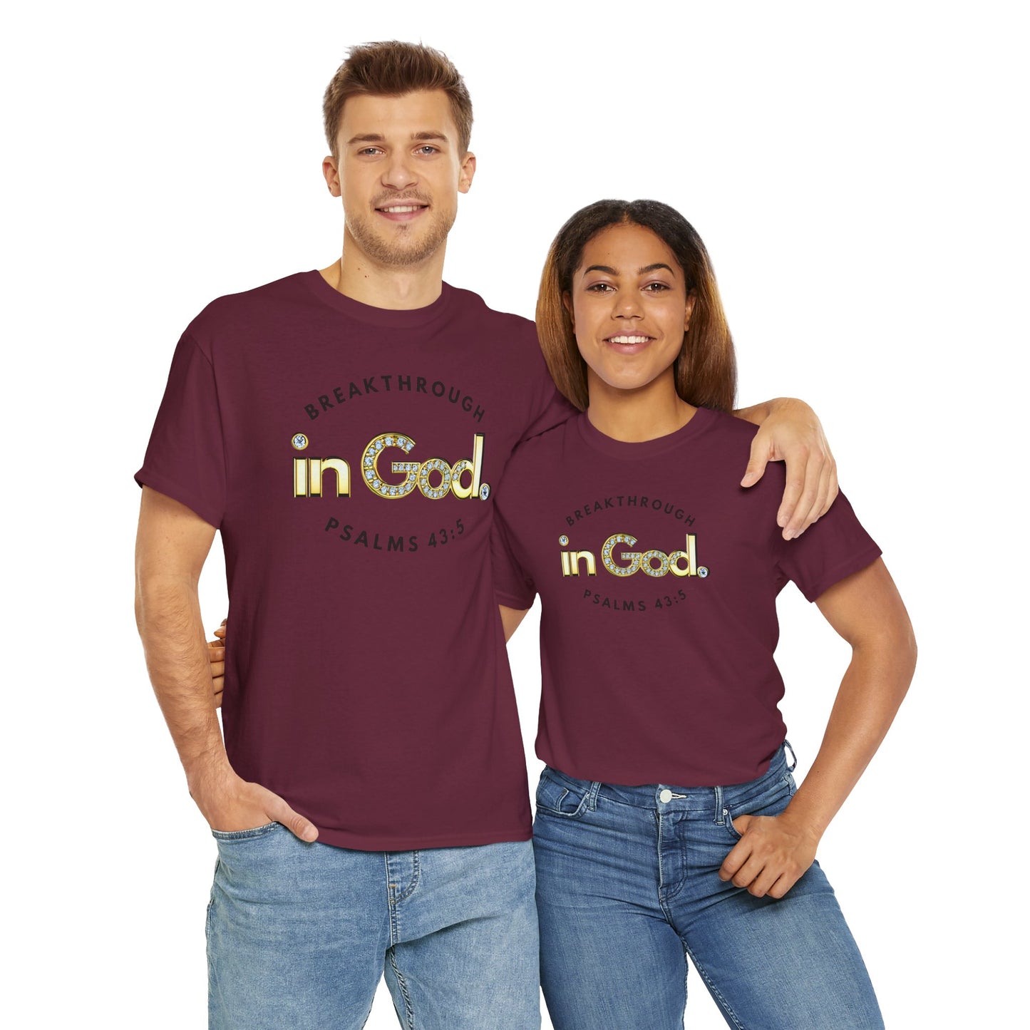 Breakthrough - 1- Unisex Heavy Cotton Tee