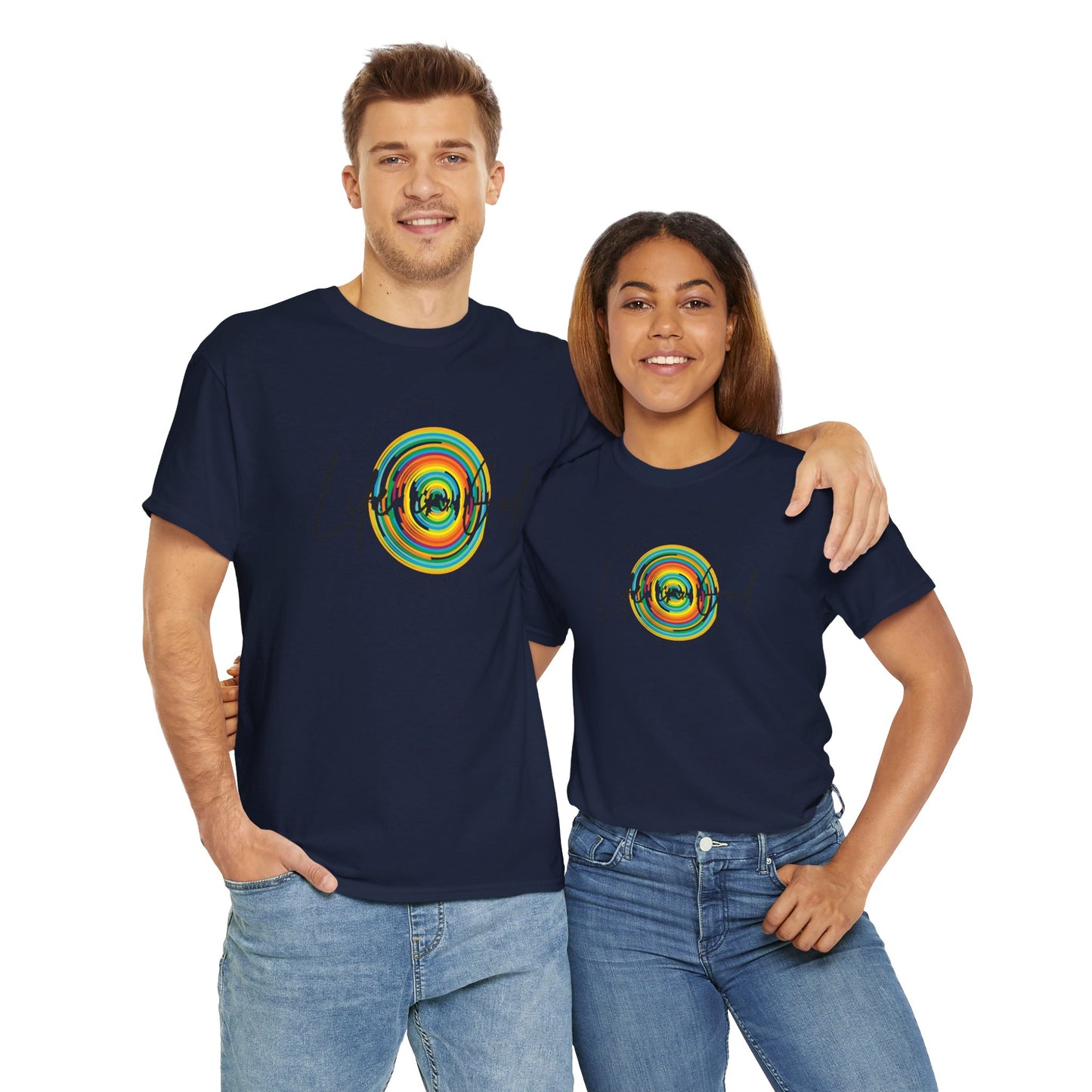 LIFE IN GOD 1 - Unisex Heavy Cotton Tee