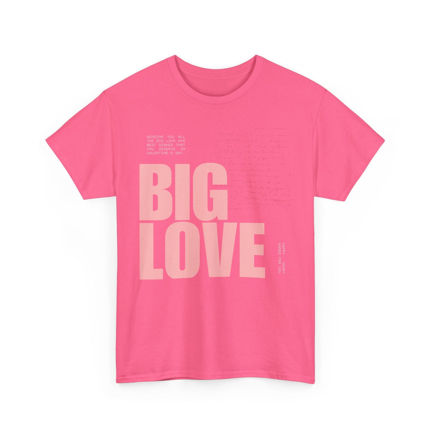 Inspirational Tee - Big Love Unisex Heavy Cotton Tee