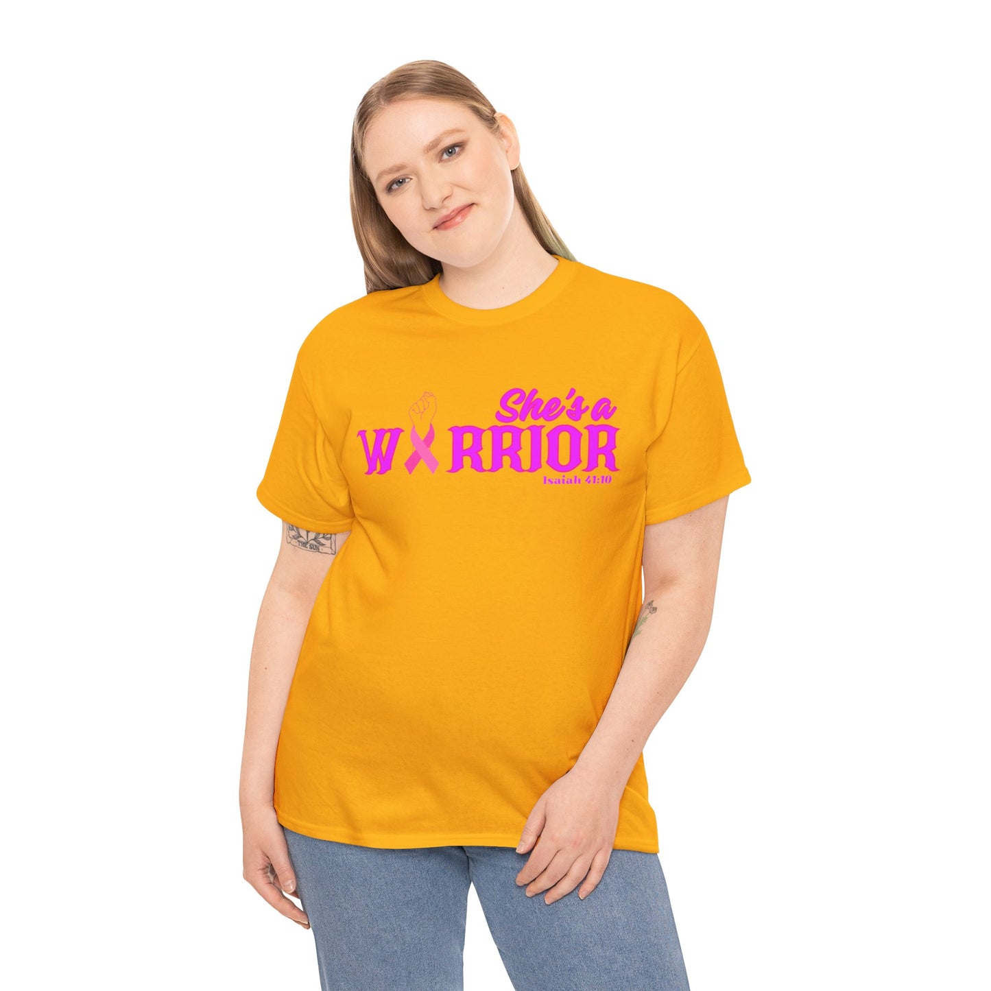 She's a Warrior 2 Heavy Cotton Tee