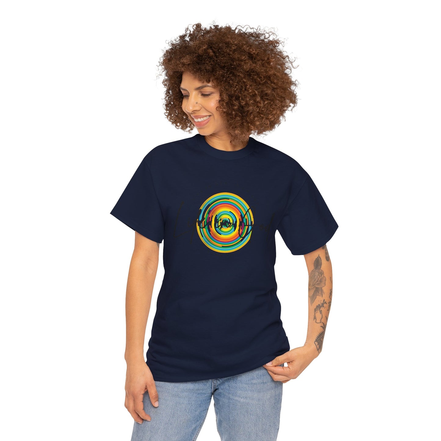 LIFE IN GOD 1 - Unisex Heavy Cotton Tee