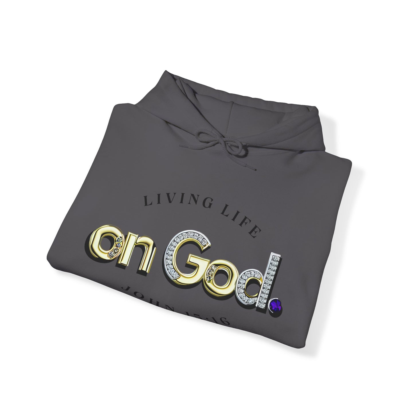 My Life on God 2- Unisex Heavy Blend™ Hooded Sweatshirt