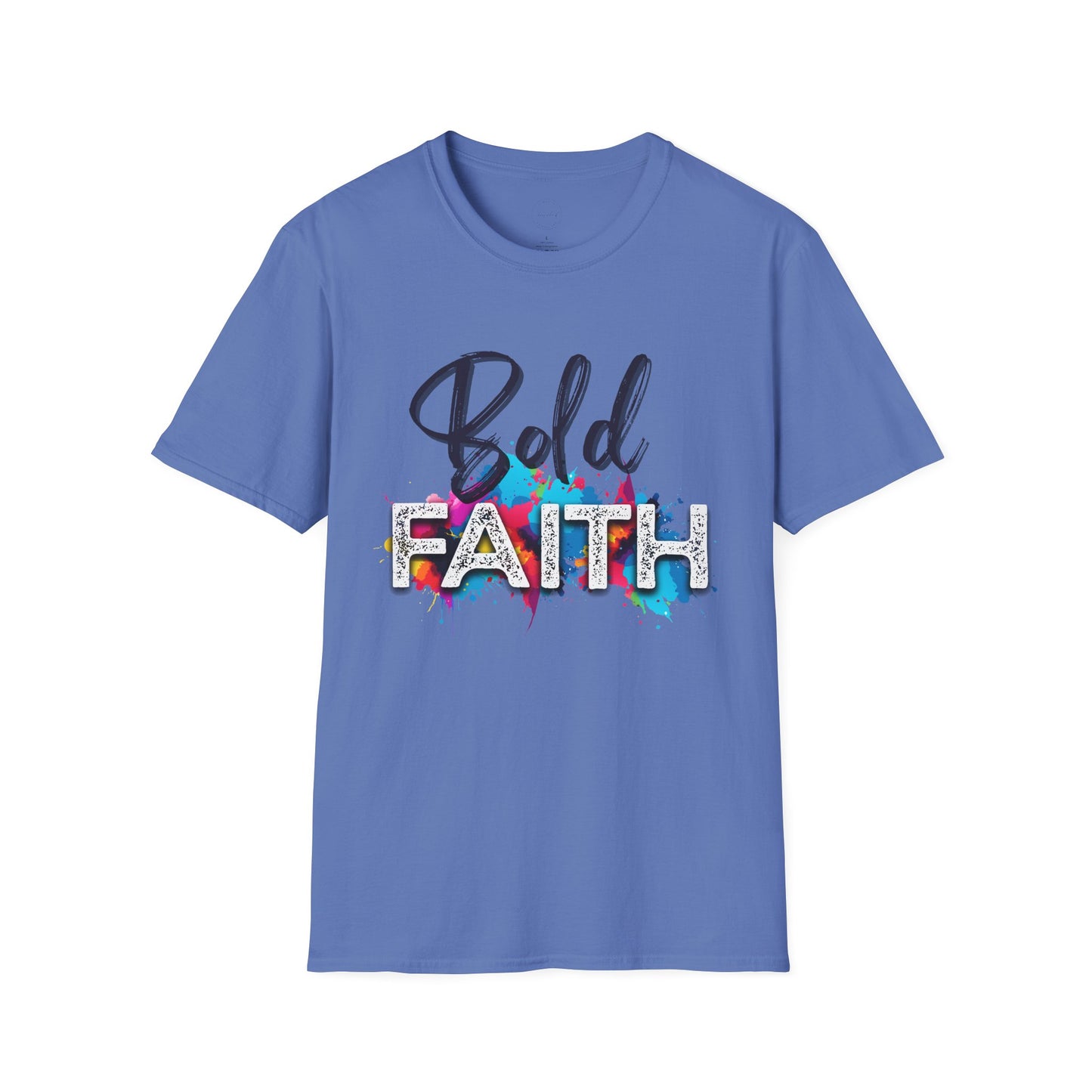 Bold Faith Unisex T-Shirt, Religious Graphic Tee, Inspirational Shirt, Christian Gift, Believe Top