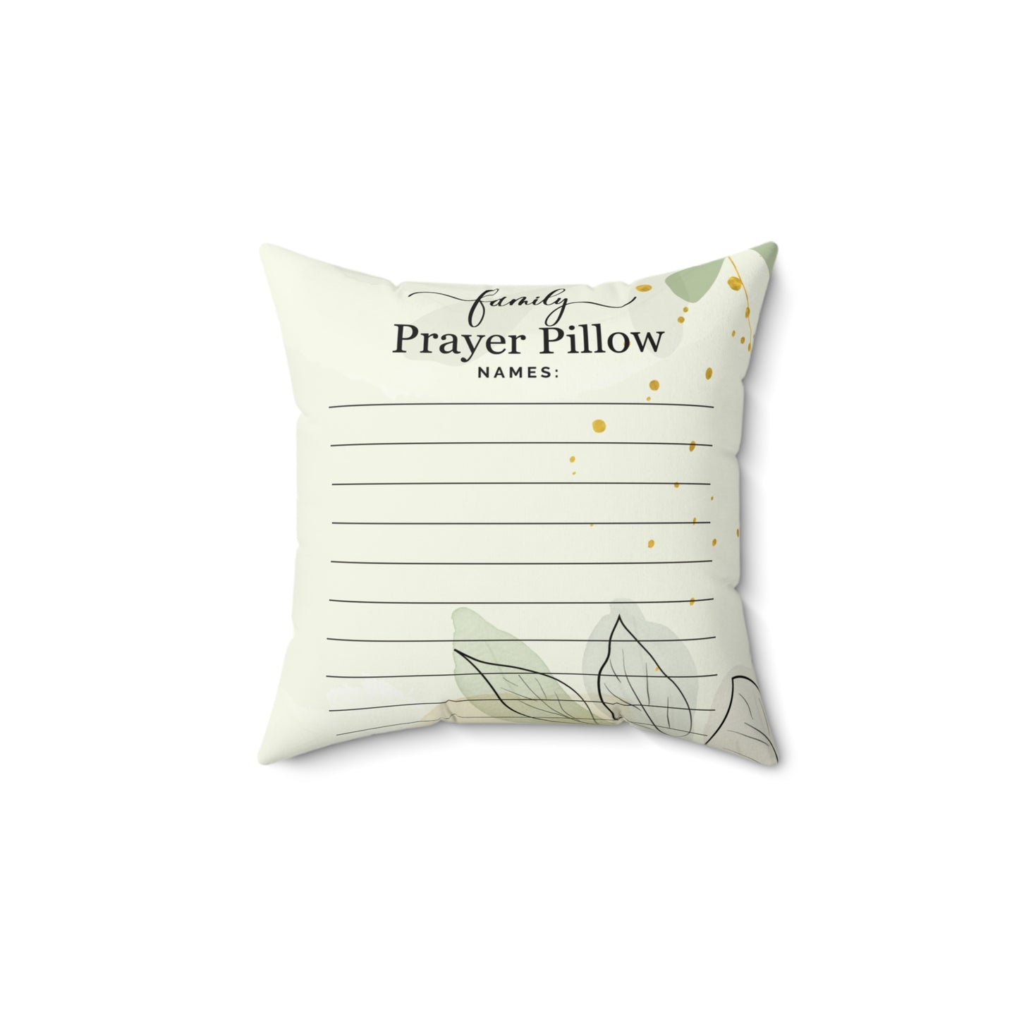 FAMILY PRAYER LUKE 18:1 PILLOW - 9