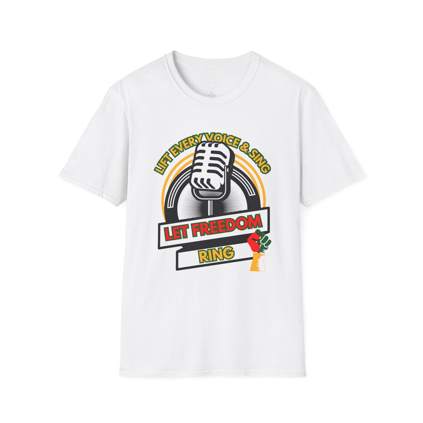 Black History T-Shirt lift Every Voice and Sing, Unisex Tee, African American Pride Shirt, Civil Rights Activism Top, Juneteenth Apparel