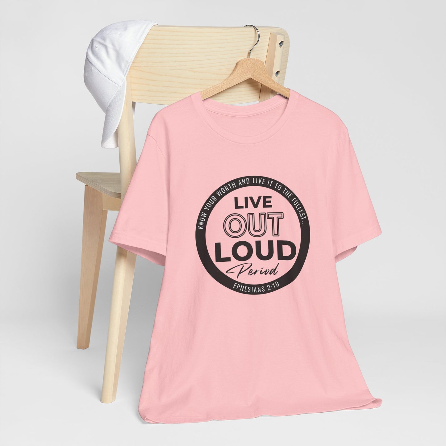 LIVE OUT LOUD 1 Unisex Jersey Short Sleeve Tee