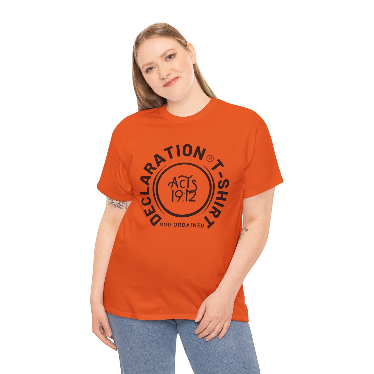 DECLARATION SHIRT - 4 Unisex Heavy Cotton Tee
