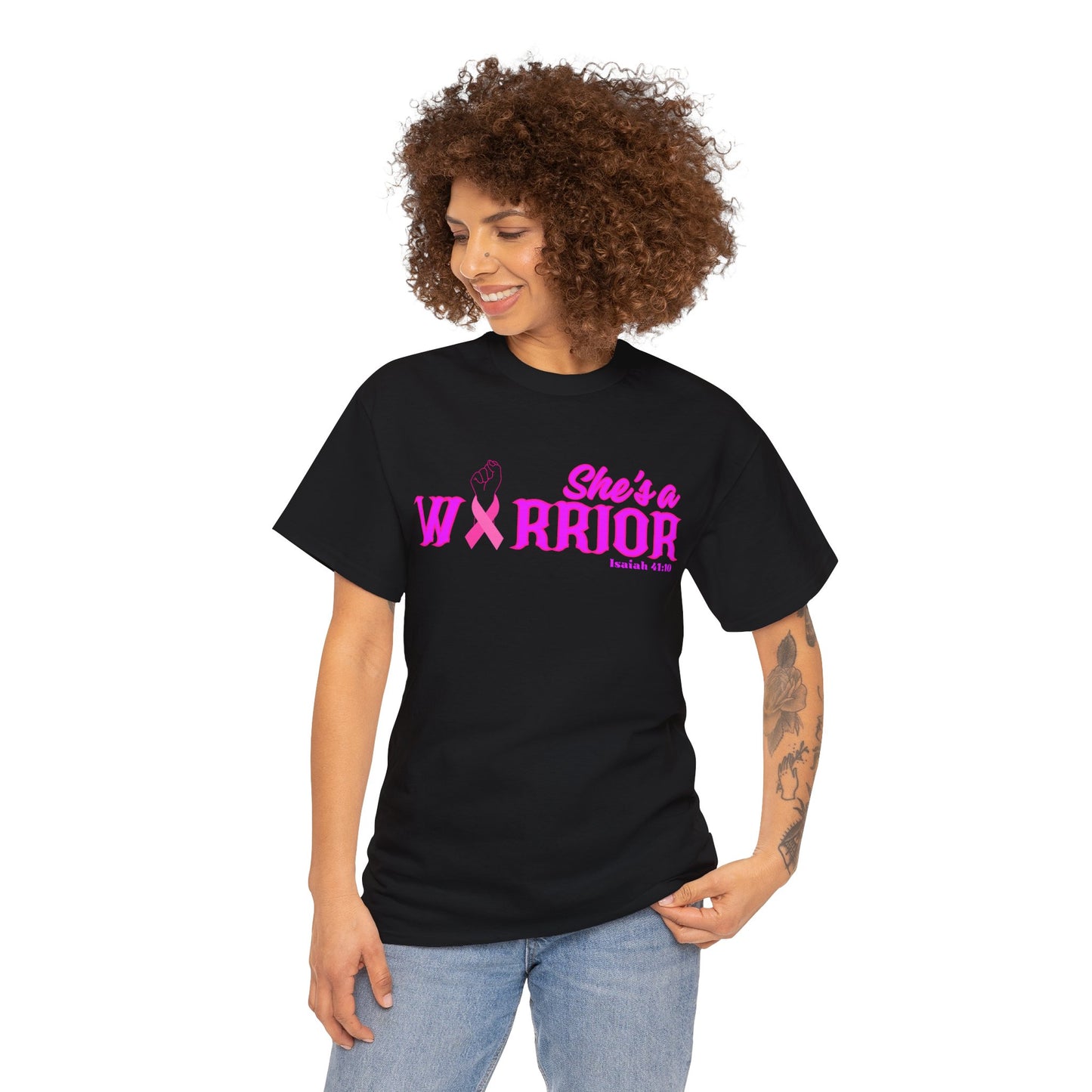 She's a Warrior 2 Heavy Cotton Tee