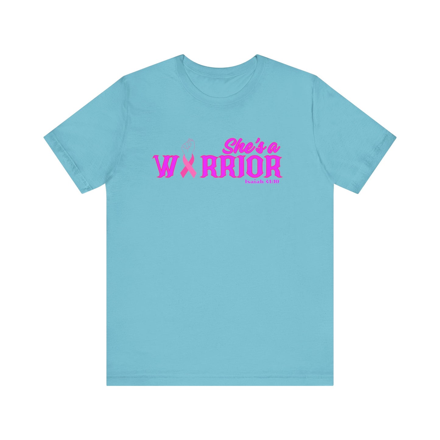 SHE'S A WARRIOR 2 - Unisex Jersey Short Sleeve Tee