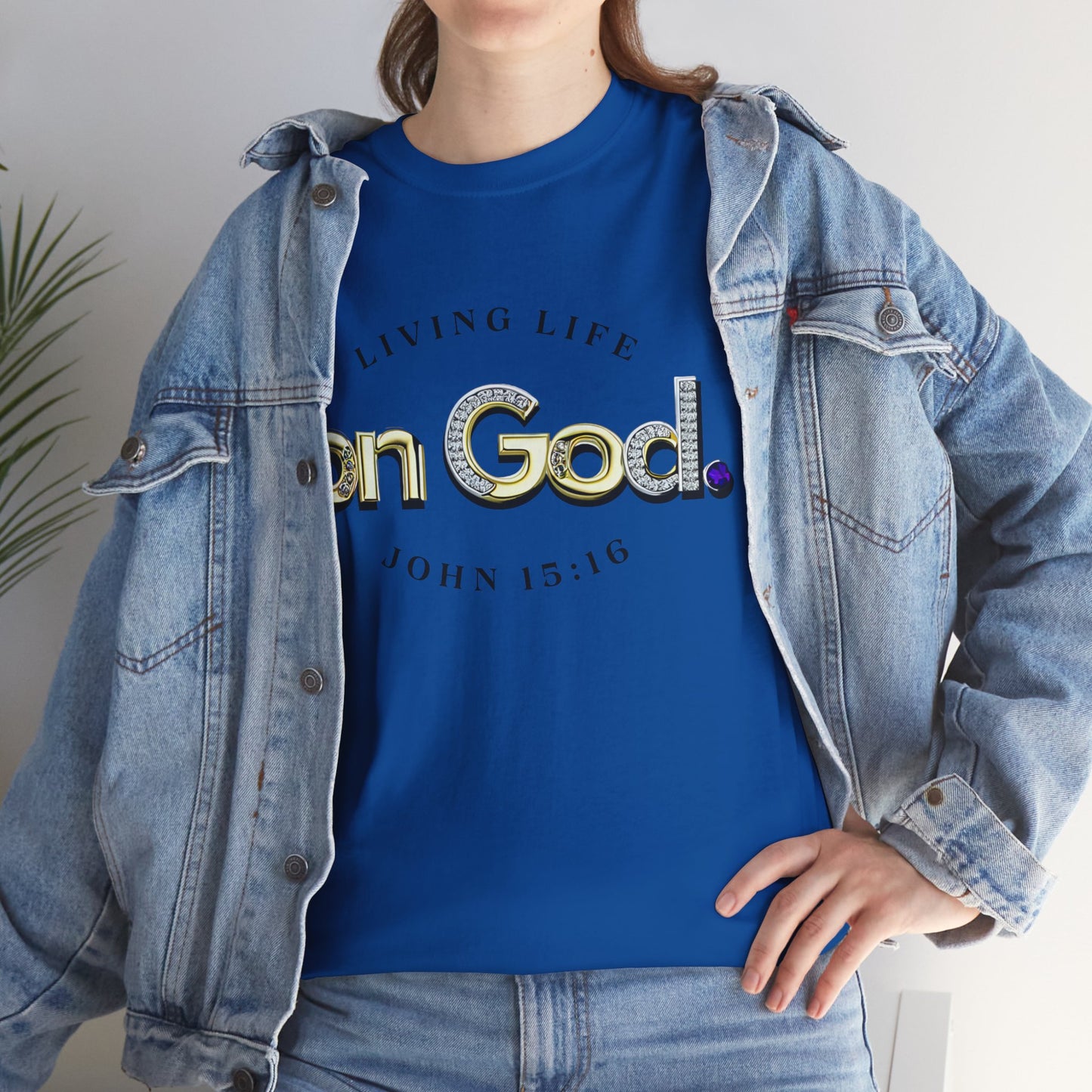 Living Life on God - 2 - Unisex Heavy Cotton Tee