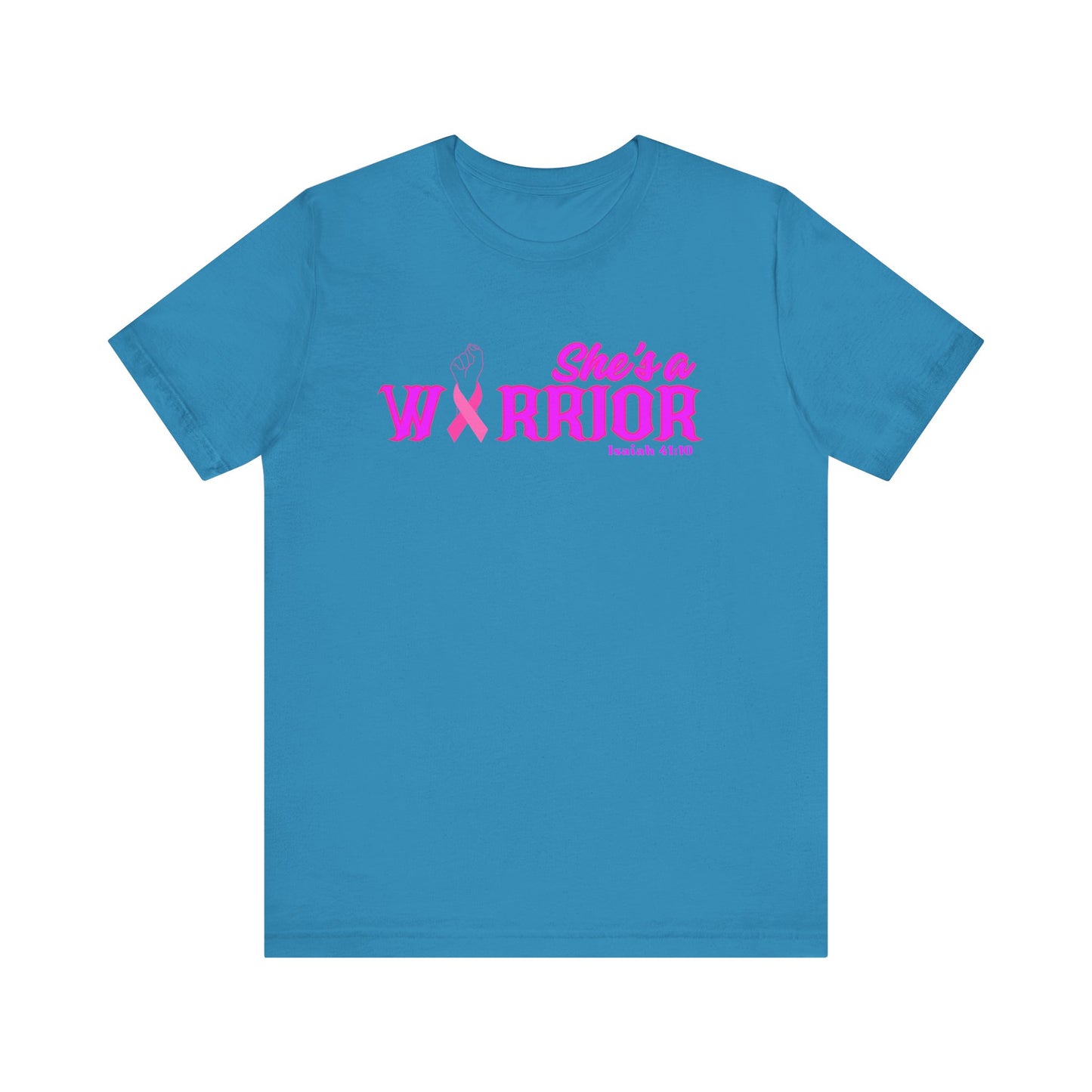 SHE'S A WARRIOR 2 - Unisex Jersey Short Sleeve Tee