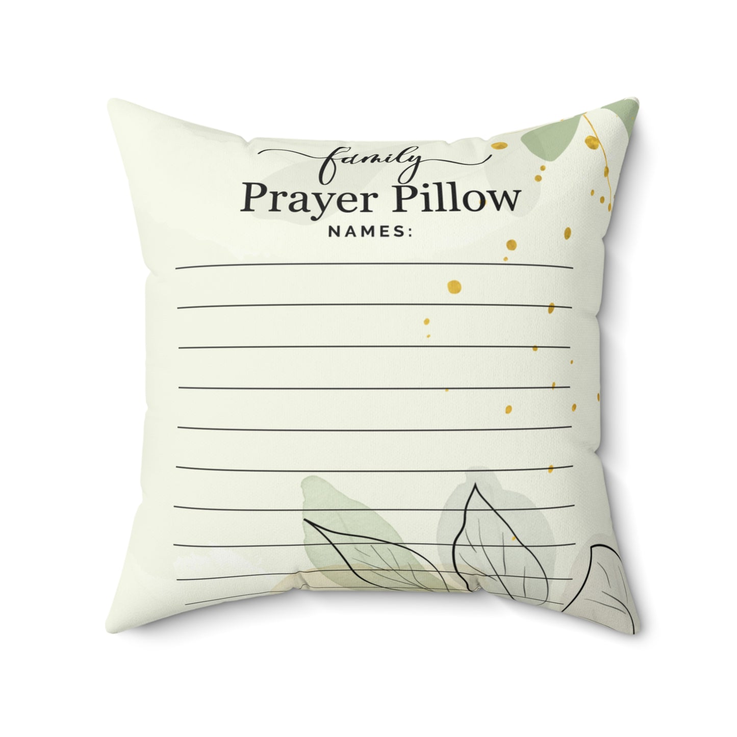 FAMILY PRAYER LUKE 18:1 PILLOW - 9